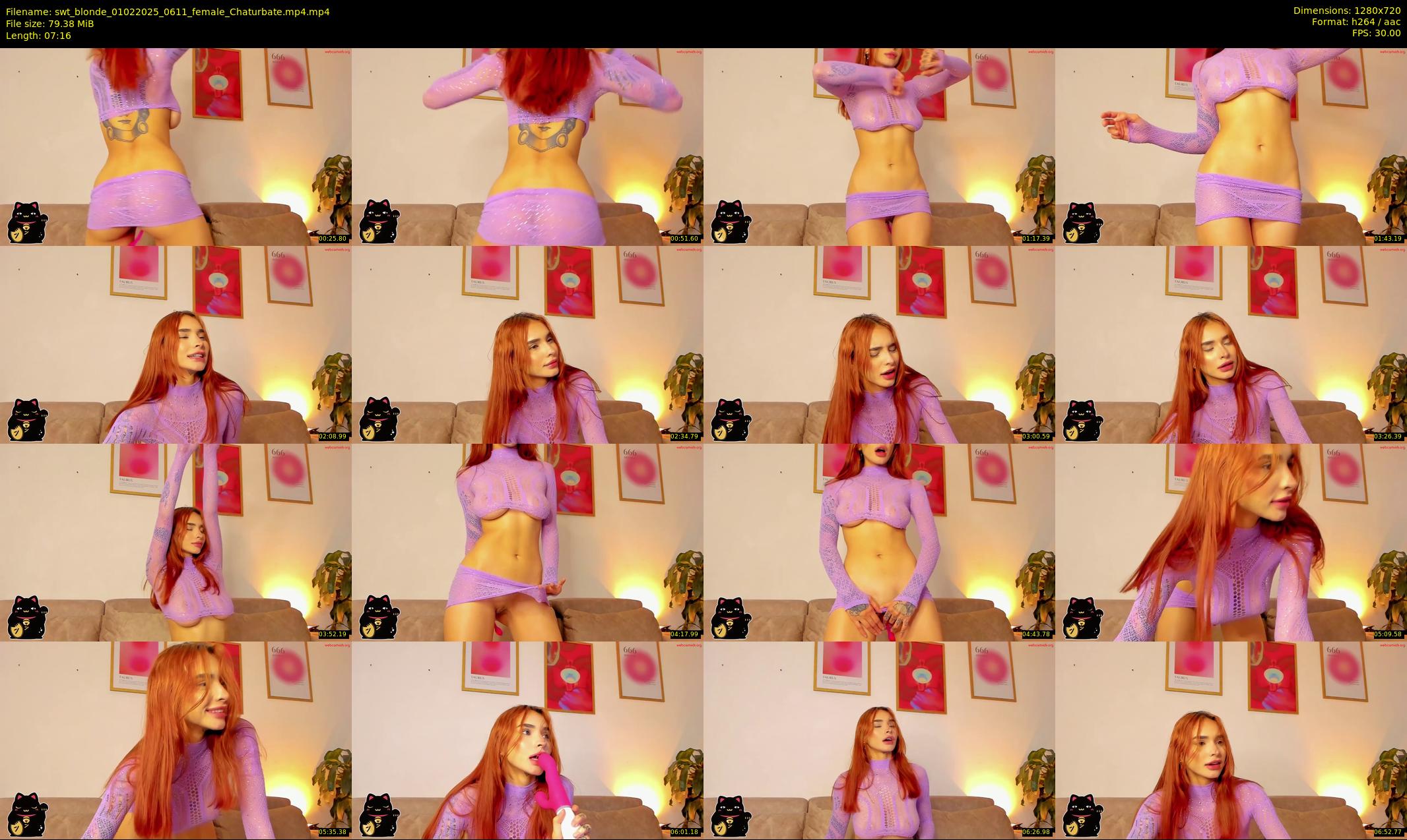 swt_blonde — 8 minute Chaturbate female cam show recording, 720p, Feb 1, 2025