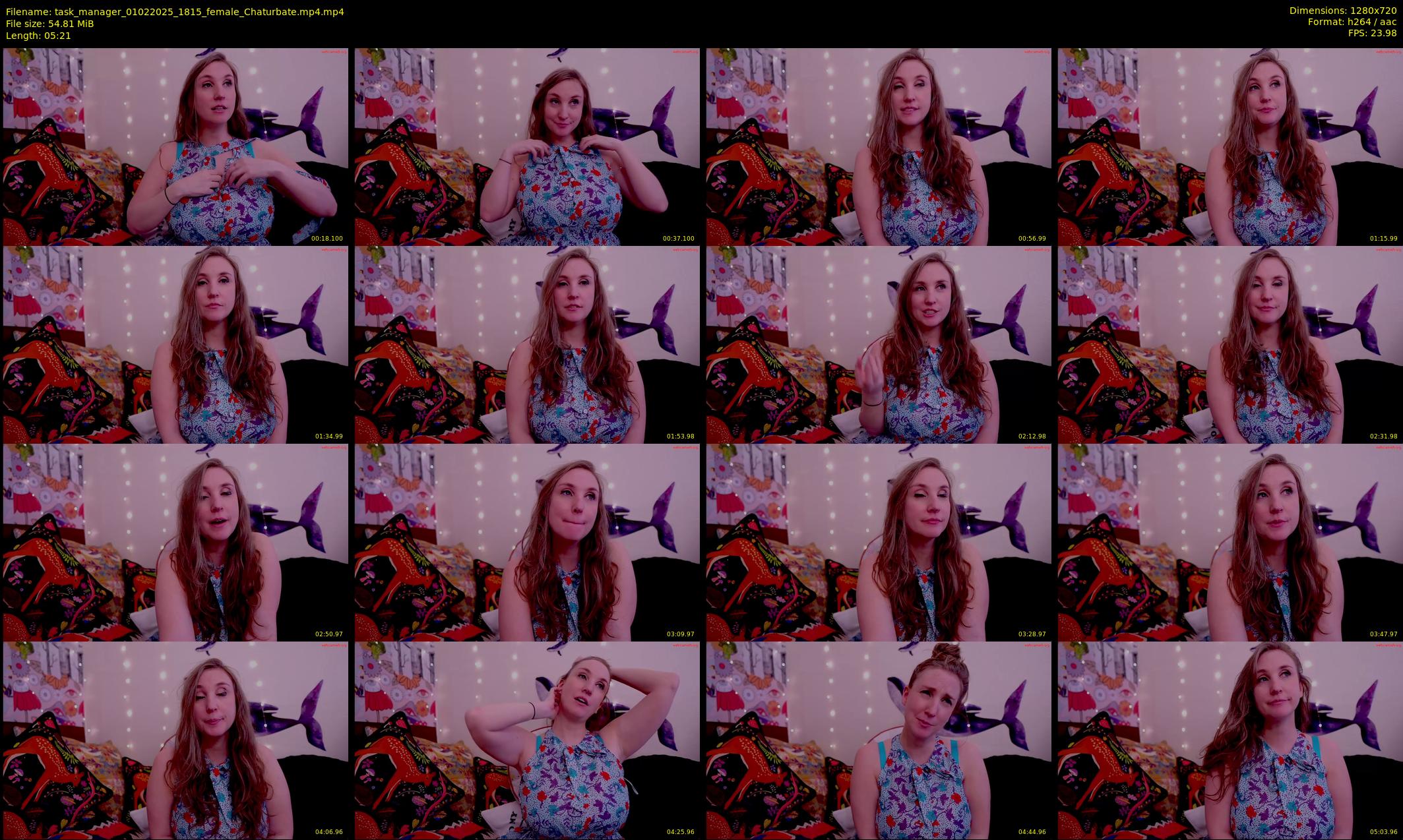 task_manager — 6 minute Chaturbate couple cam show recording, 720p, Feb 1, 2025