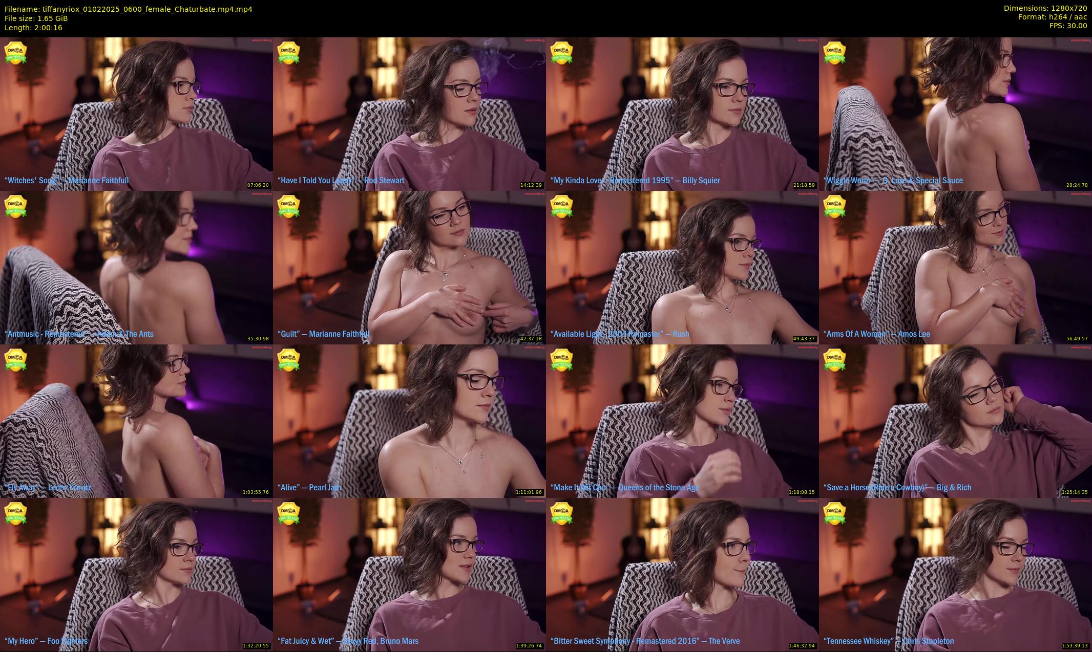 tiffanyriox — 121 minute Chaturbate female cam show recording, 720p, Feb 1, 2025