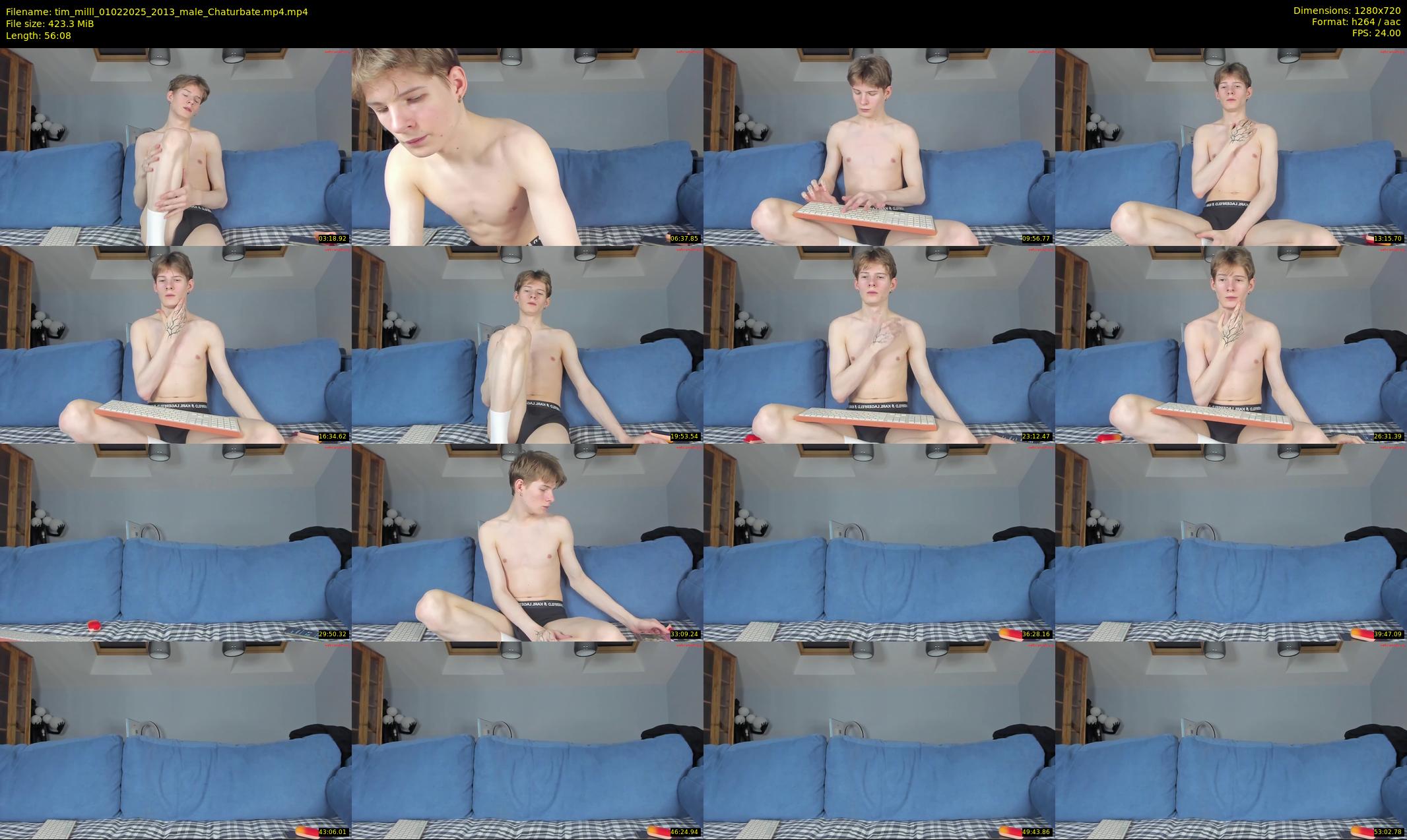 tim_milll — 57 minute Chaturbate male cam show recording, 720p, Feb 1, 2025