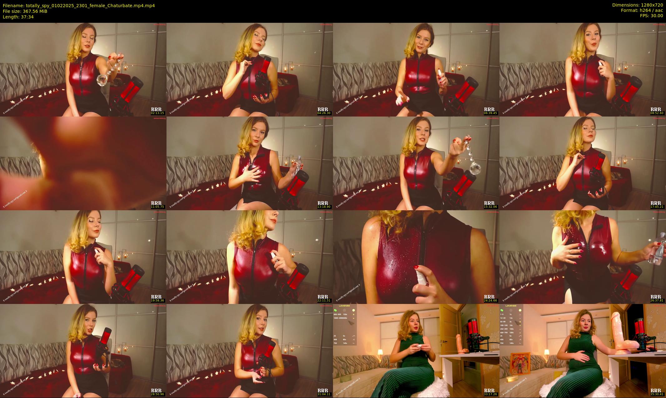 totally_spy — 38 minute Chaturbate female cam show recording, 720p, Feb 1, 2025