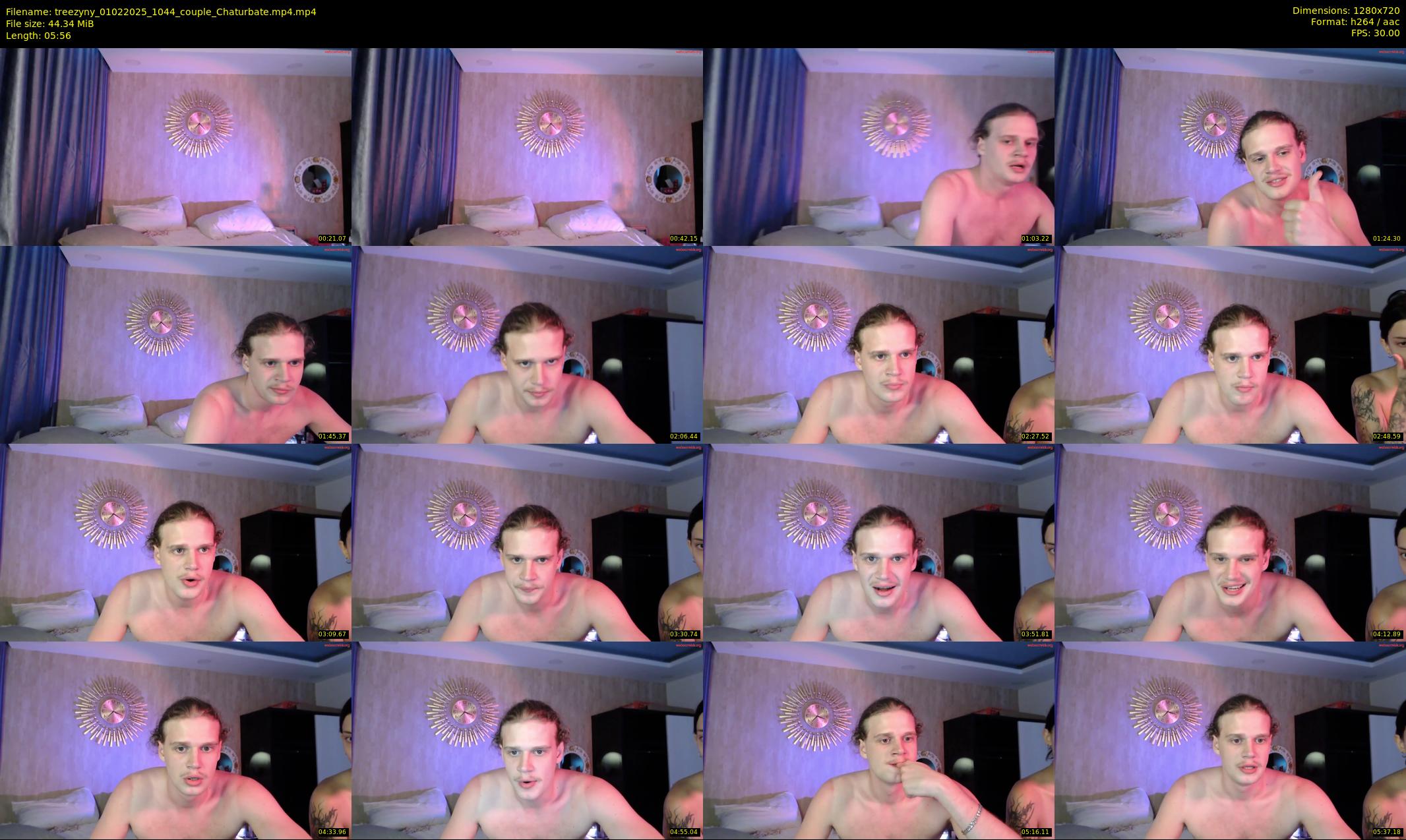 treezyny — 6 minute Chaturbate couple cam show recording, 720p, Feb 1, 2025