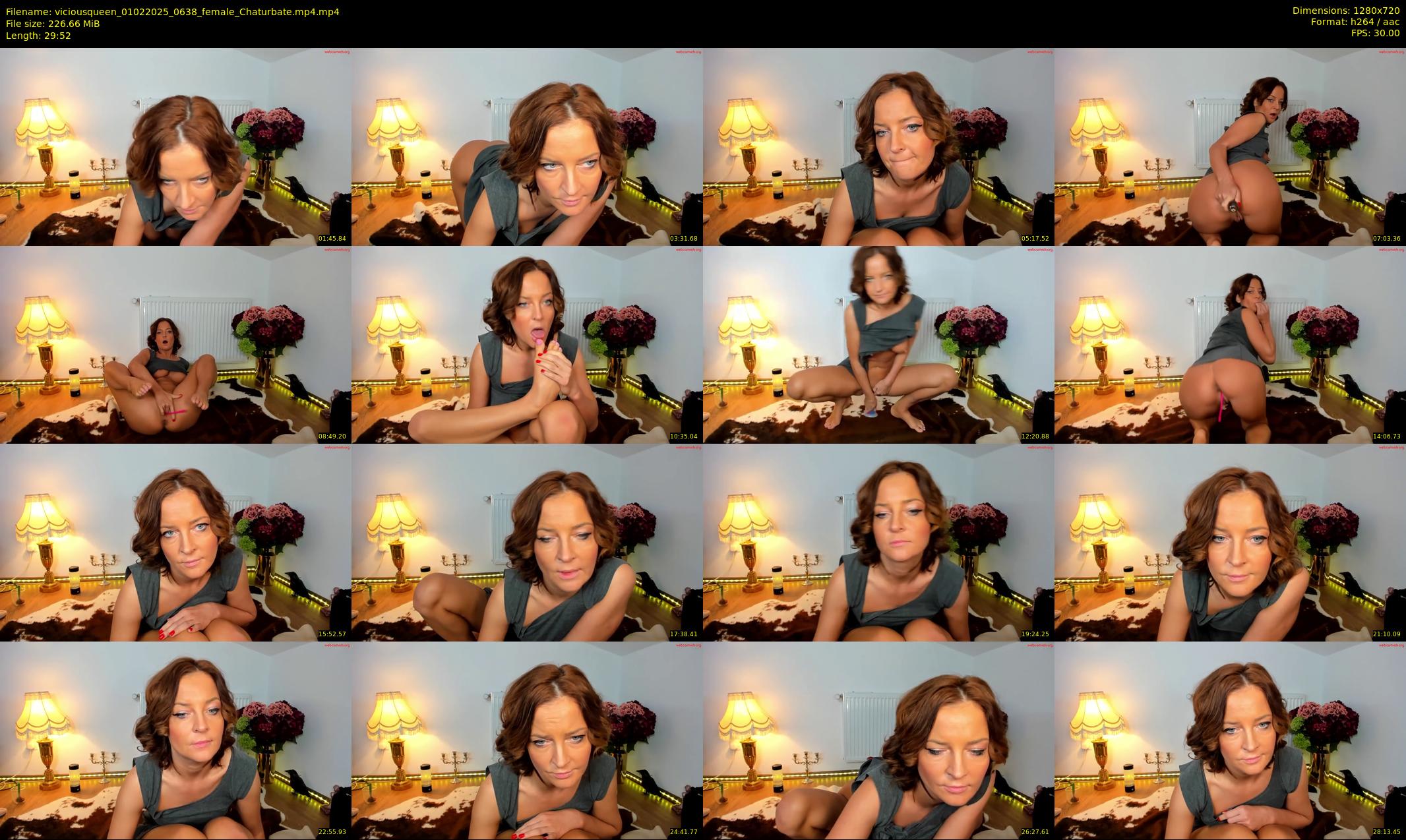 viciousqueen — 30 minute Chaturbate female cam show recording, 720p, Feb 1, 2025