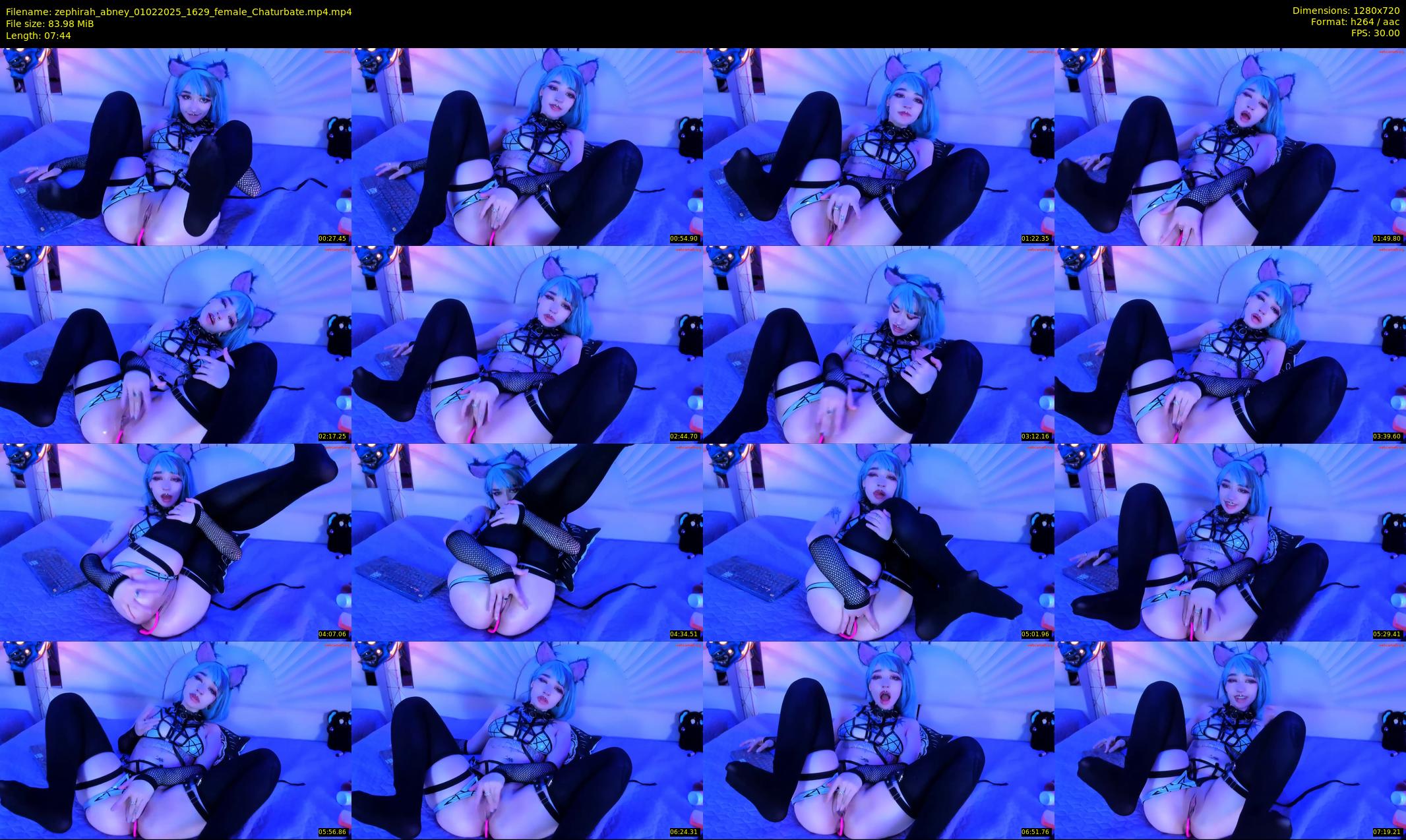zephirah_abney — 8 minute Chaturbate female cam show recording, 720p, Feb 1, 2025