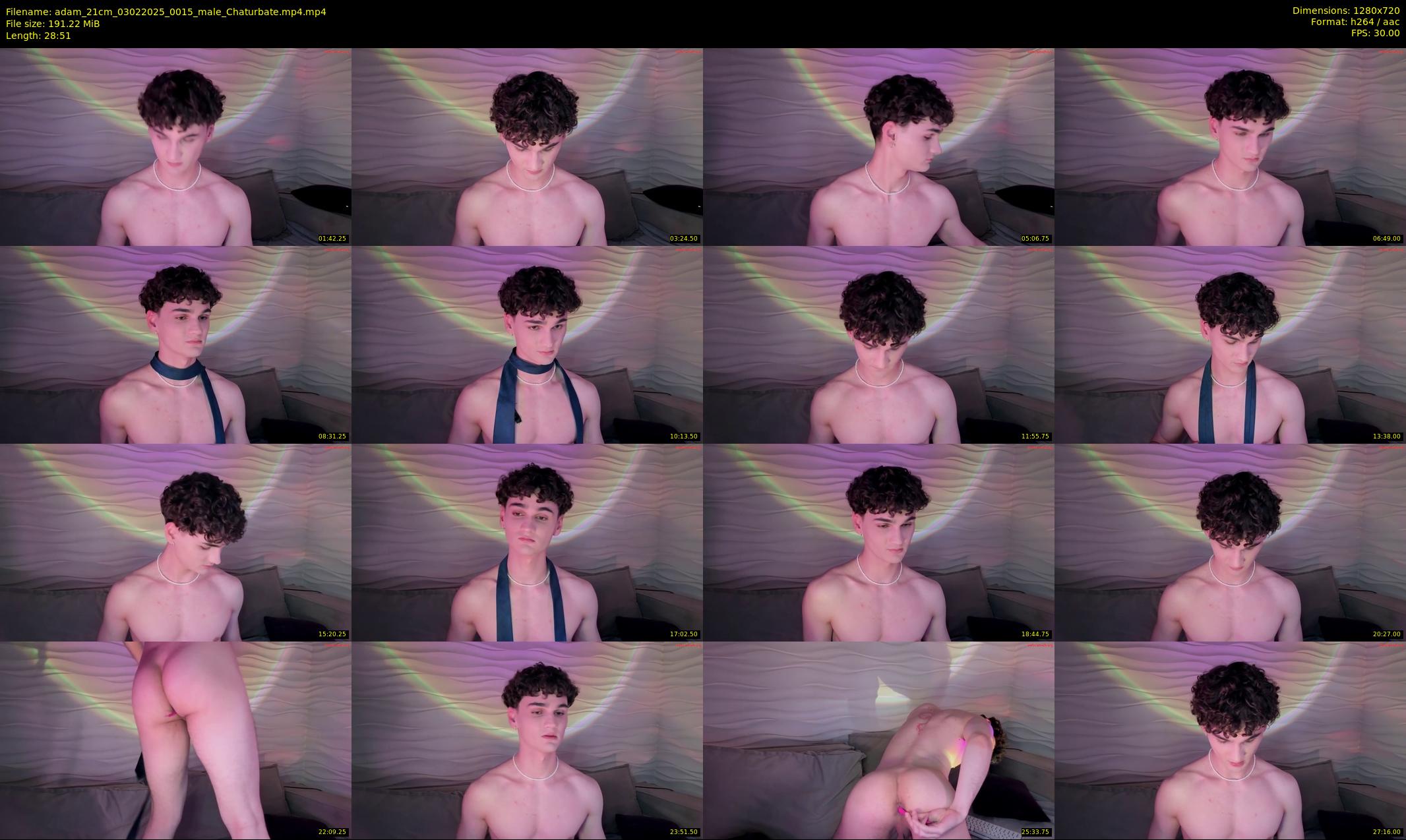 adam_21cm — 29 minute Chaturbate male cam show recording, 720p, Feb 3, 2025