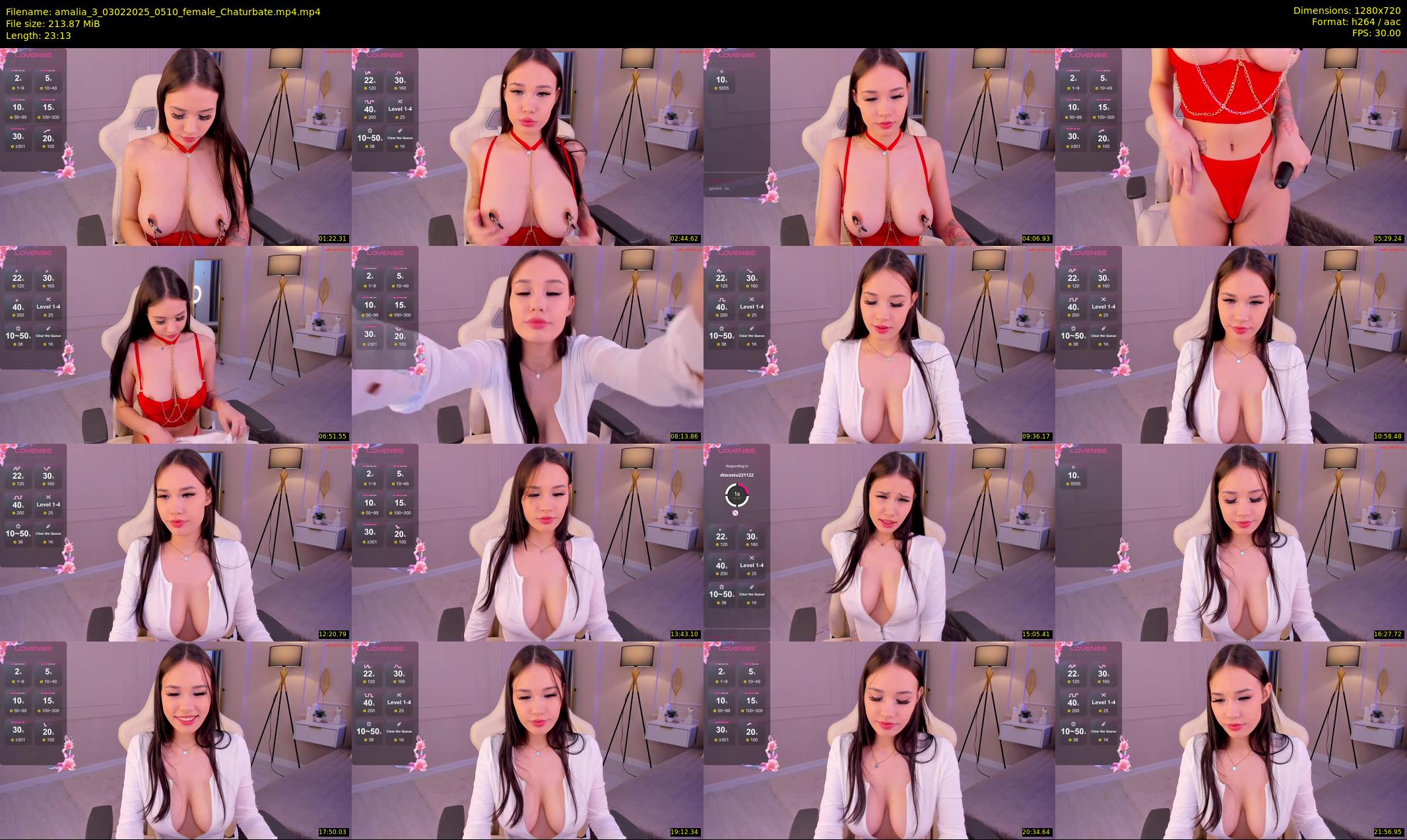 amalia_3 — 24 minute Chaturbate female cam show recording, 720p, Feb 3, 2025