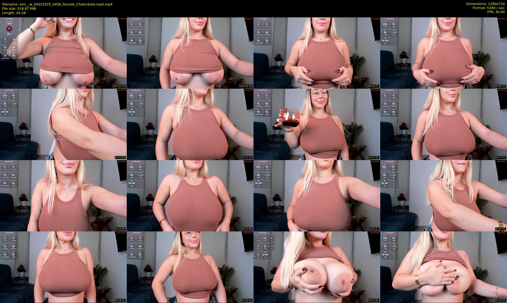 ann__w — 35 minute Chaturbate female cam show recording, 720p, Feb 3, 2025