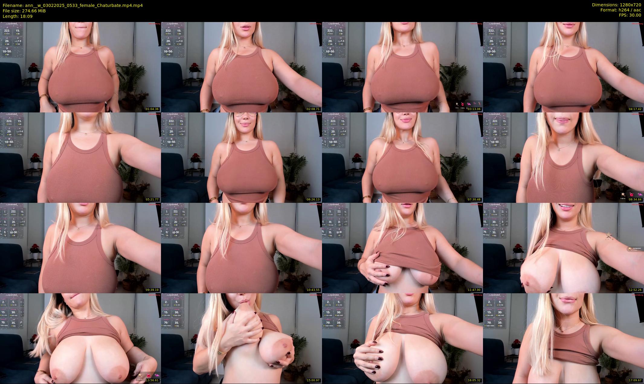 ann__w — 19 minute Chaturbate female cam show recording, 720p, Feb 3, 2025