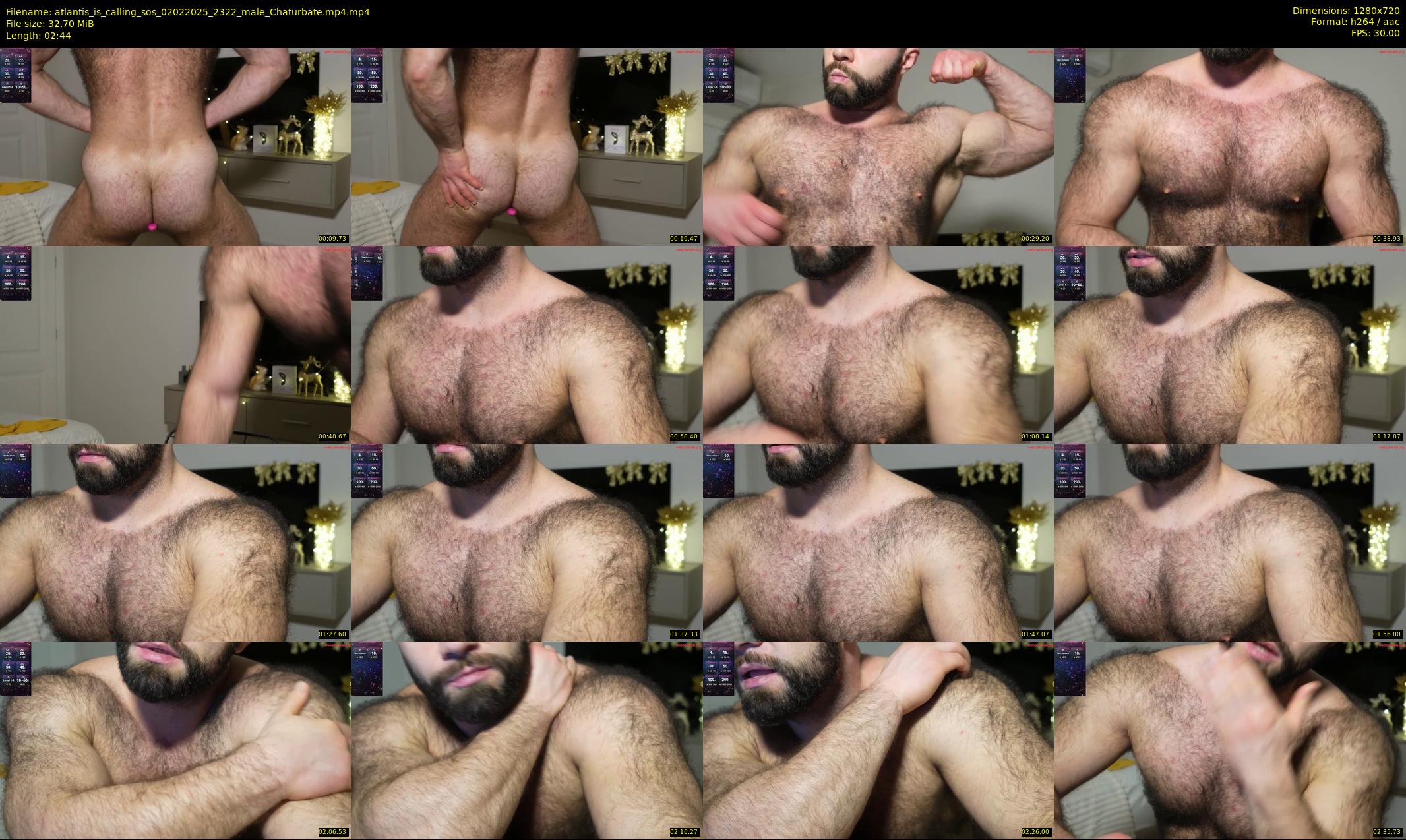 atlantis_is_calling_sos — 3 minute Chaturbate male cam show recording, 720p, Feb 2, 2025