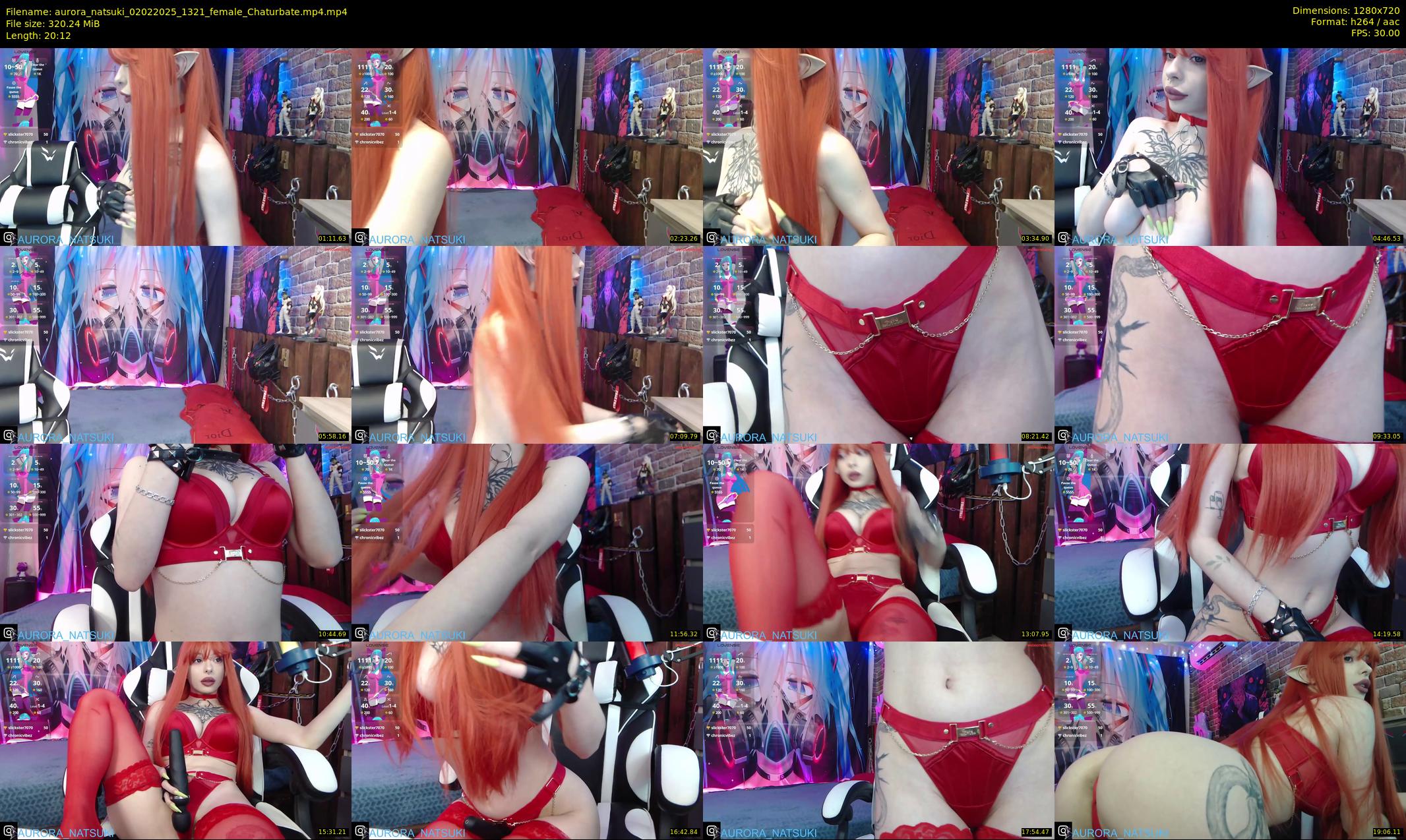 aurora_natsuki — 21 minute Chaturbate couple cam show recording, 720p, Feb 2, 2025