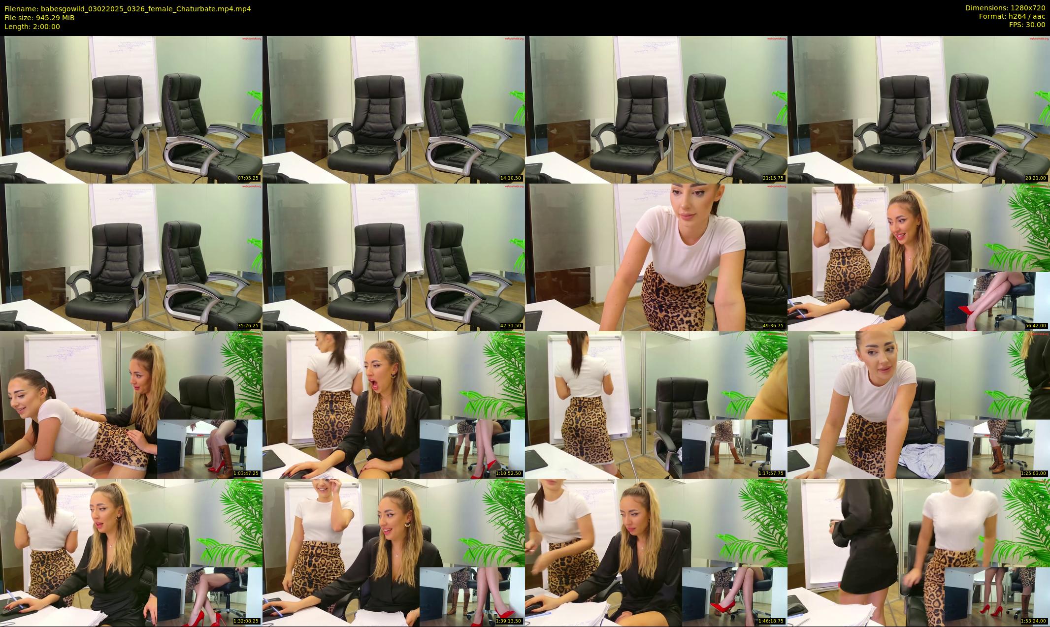 babesgowild — 120 minute Chaturbate couple cam show recording, 720p, Feb 3, 2025