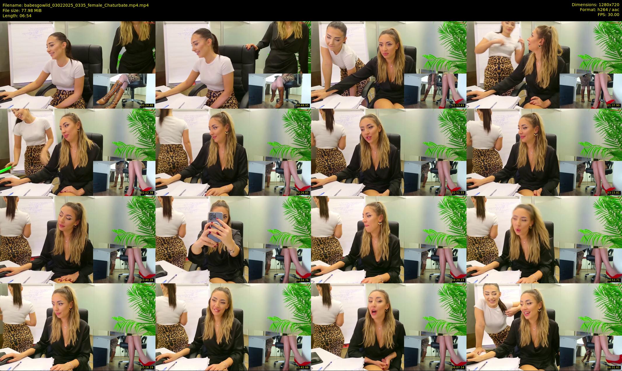 babesgowild — 7 minute Chaturbate couple cam show recording, 720p, Feb 3, 2025