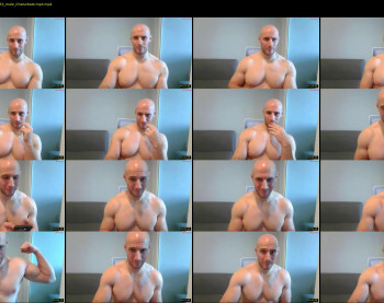 baldyboyy — 8 minute Chaturbate male cam show recording, 720p, Feb 2, 2025