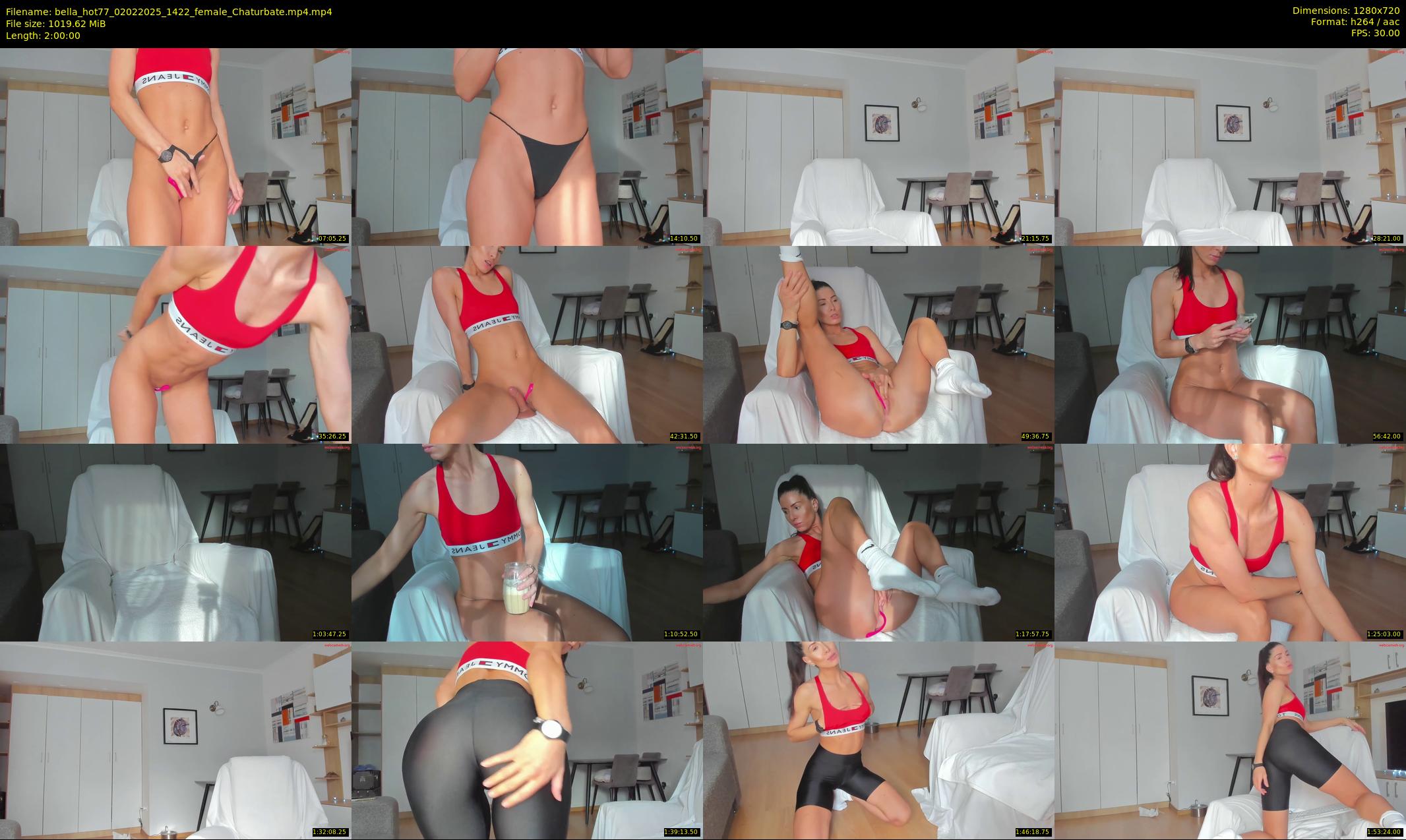 bella_hot77 — 120 minute Chaturbate female cam show recording, 720p, Feb 2, 2025
