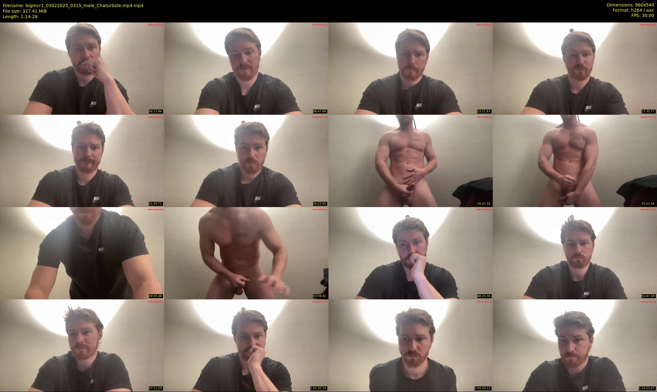 bigmcr1 — 75 minute Chaturbate male cam show recording, 480p, Feb 3, 2025