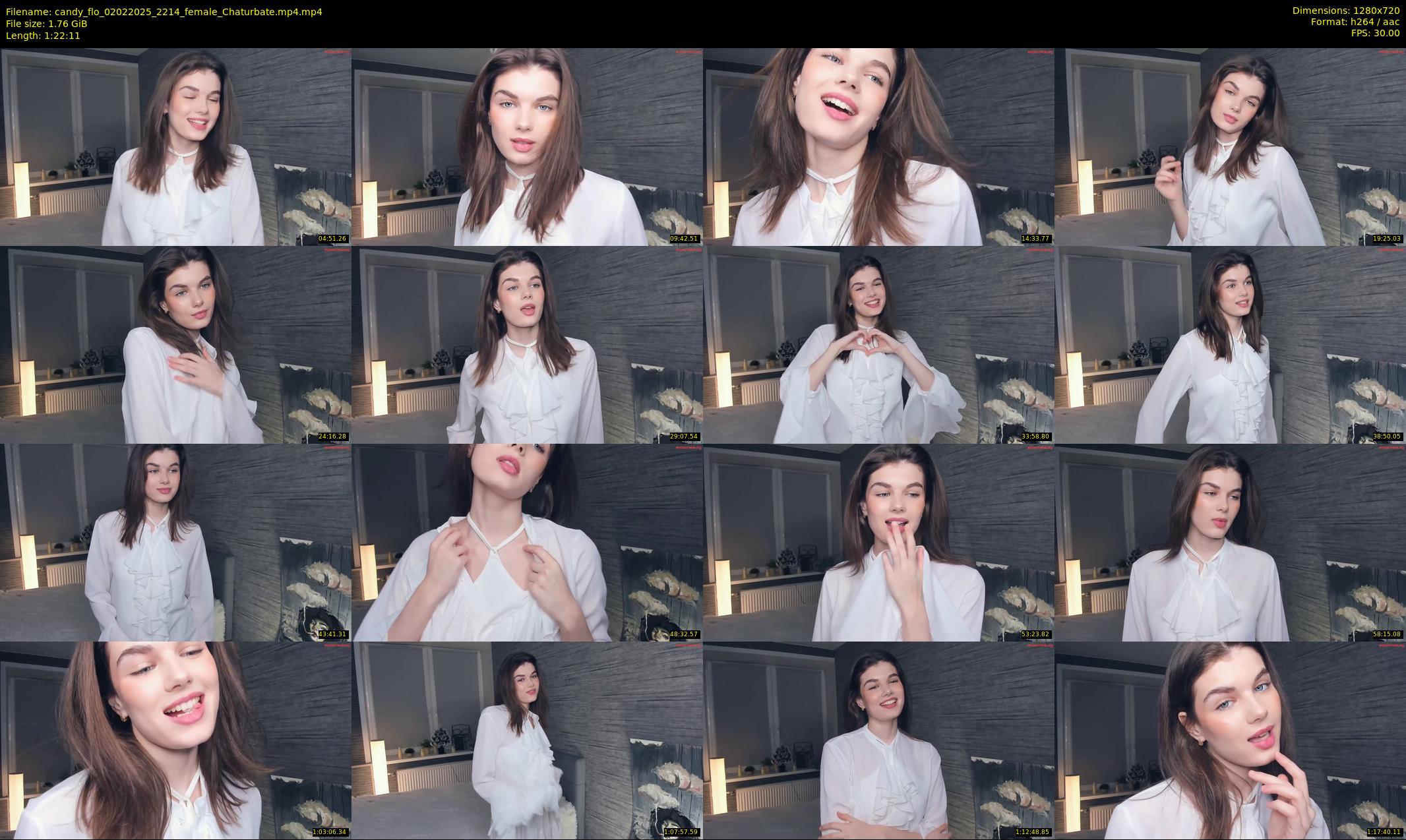 candy_flo — 83 minute Chaturbate female cam show recording, 720p, Feb 2, 2025