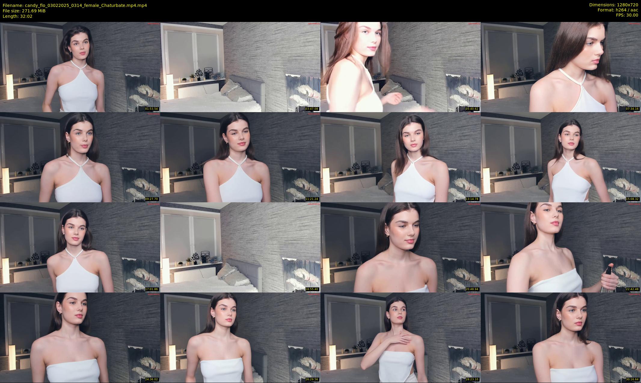 candy_flo — 33 minute Chaturbate female cam show recording, 720p, Feb 3, 2025