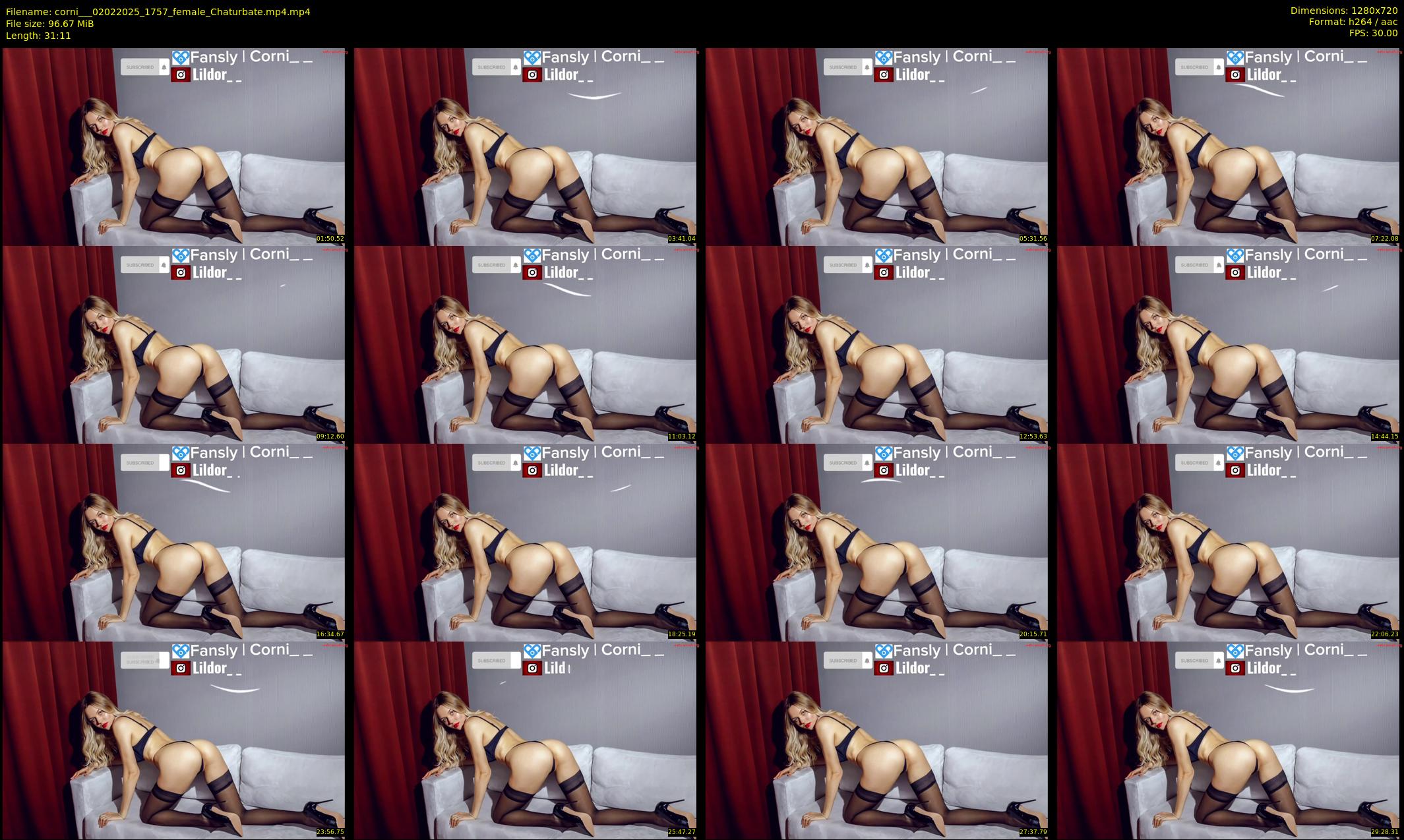 corni__ — 32 minute Chaturbate female cam show recording, 720p, Feb 2, 2025