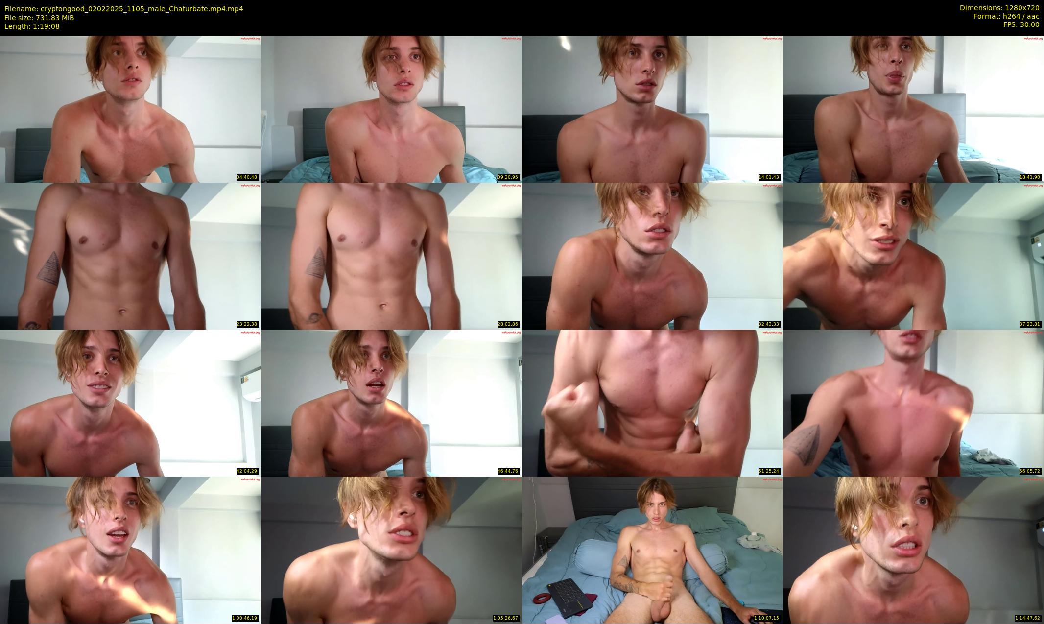cryptongood — 80 minute Chaturbate male cam show recording, 720p, Feb 2, 2025