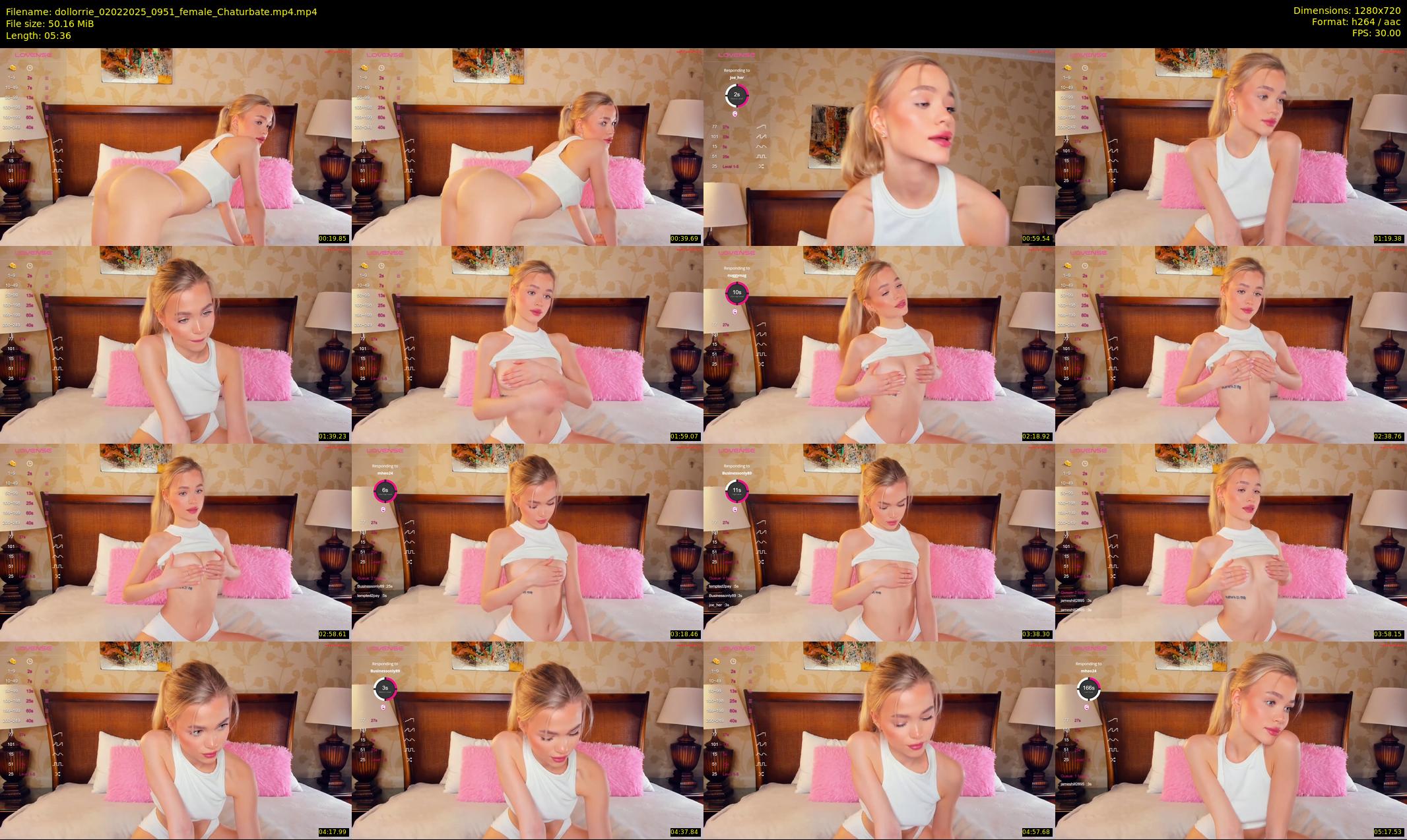 dollorrie — 6 minute Chaturbate couple cam show recording, 720p, Feb 2, 2025