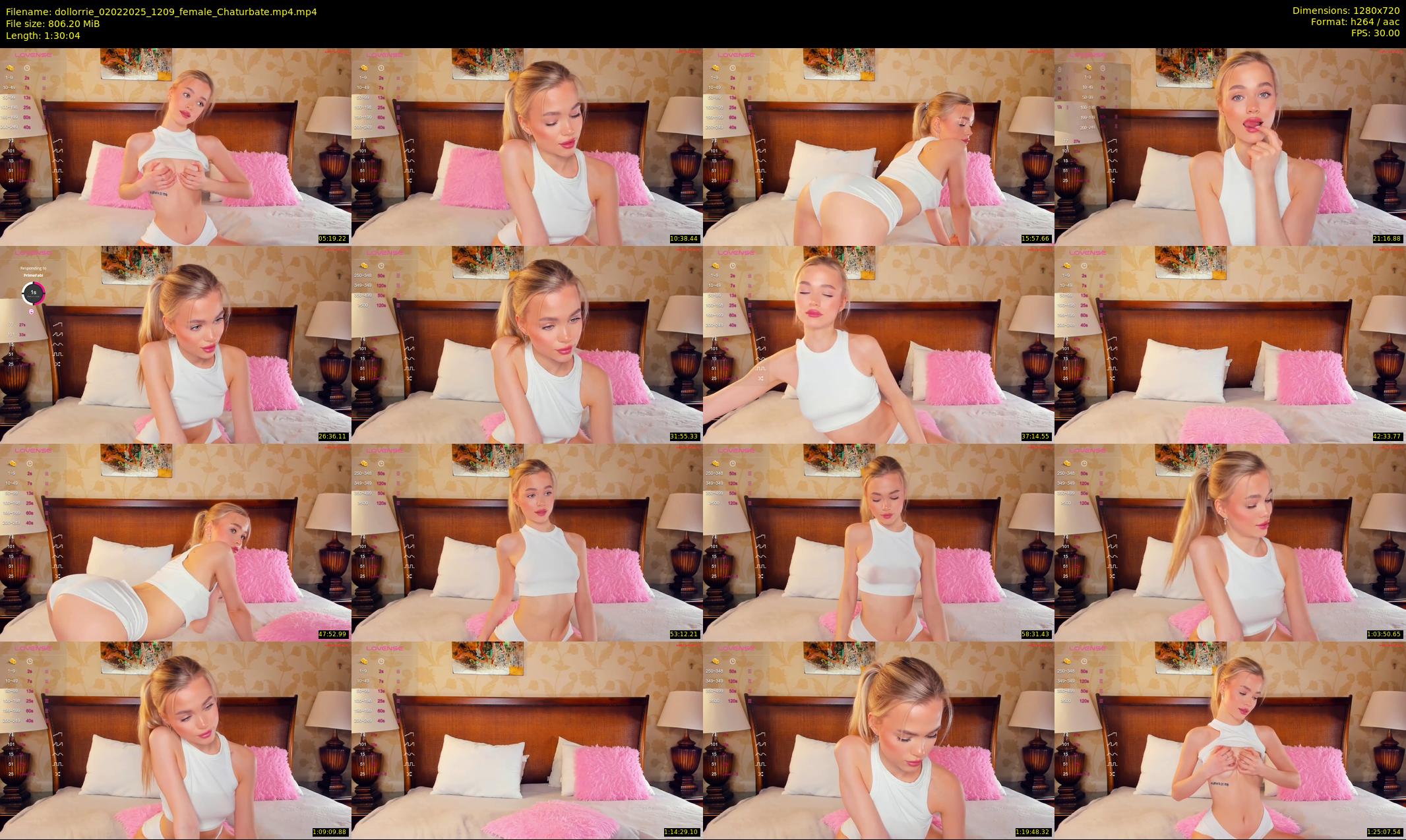 dollorrie — 91 minute Chaturbate couple cam show recording, 720p, Feb 2, 2025
