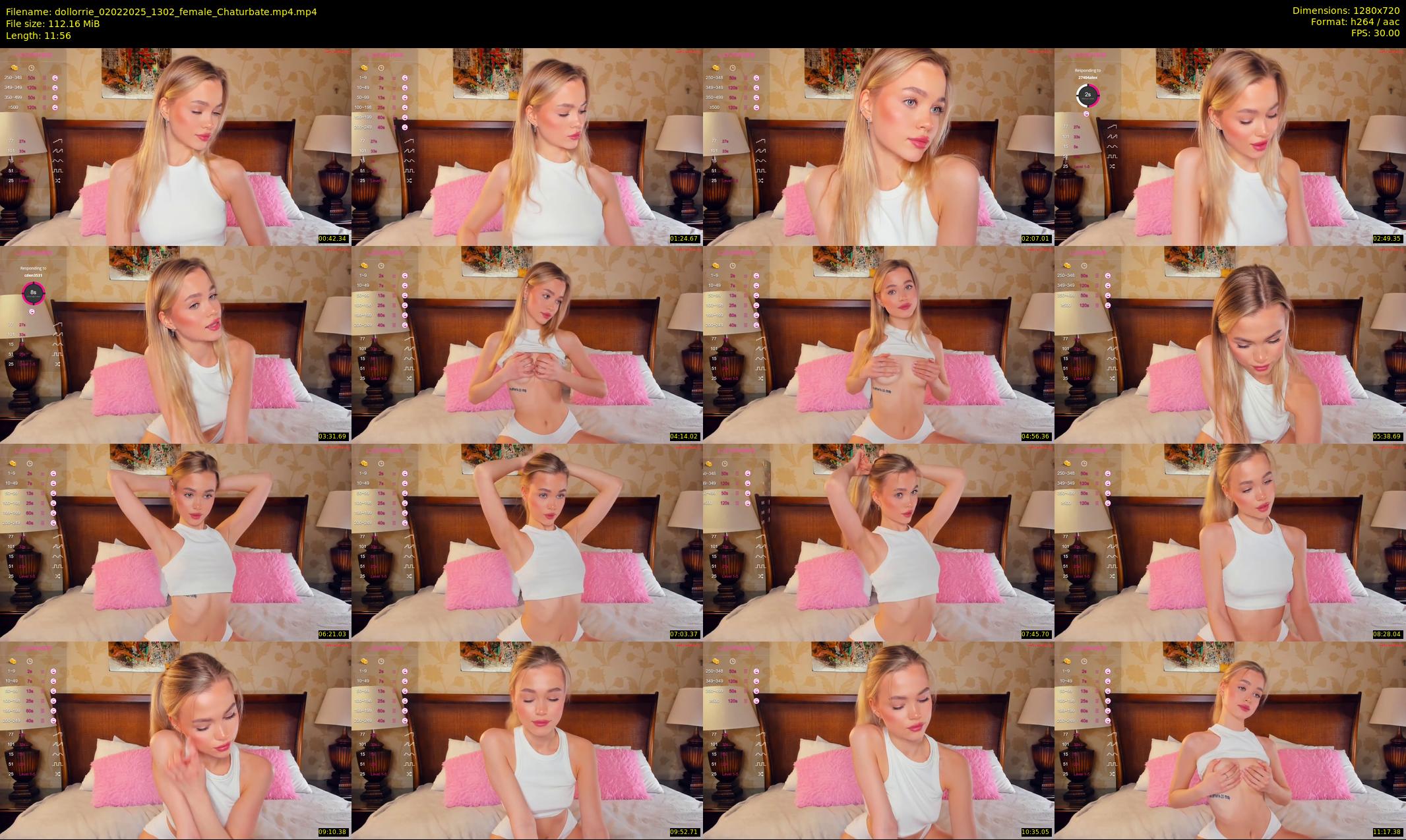 dollorrie — 12 minute Chaturbate couple cam show recording, 720p, Feb 2, 2025