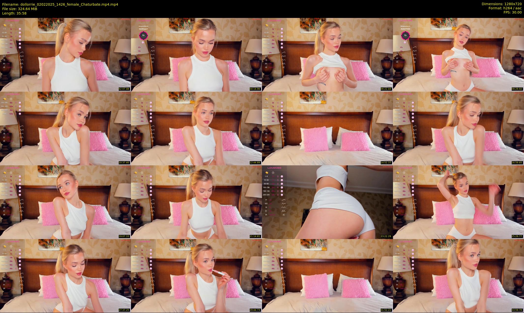 dollorrie — 36 minute Chaturbate couple cam show recording, 720p, Feb 2, 2025