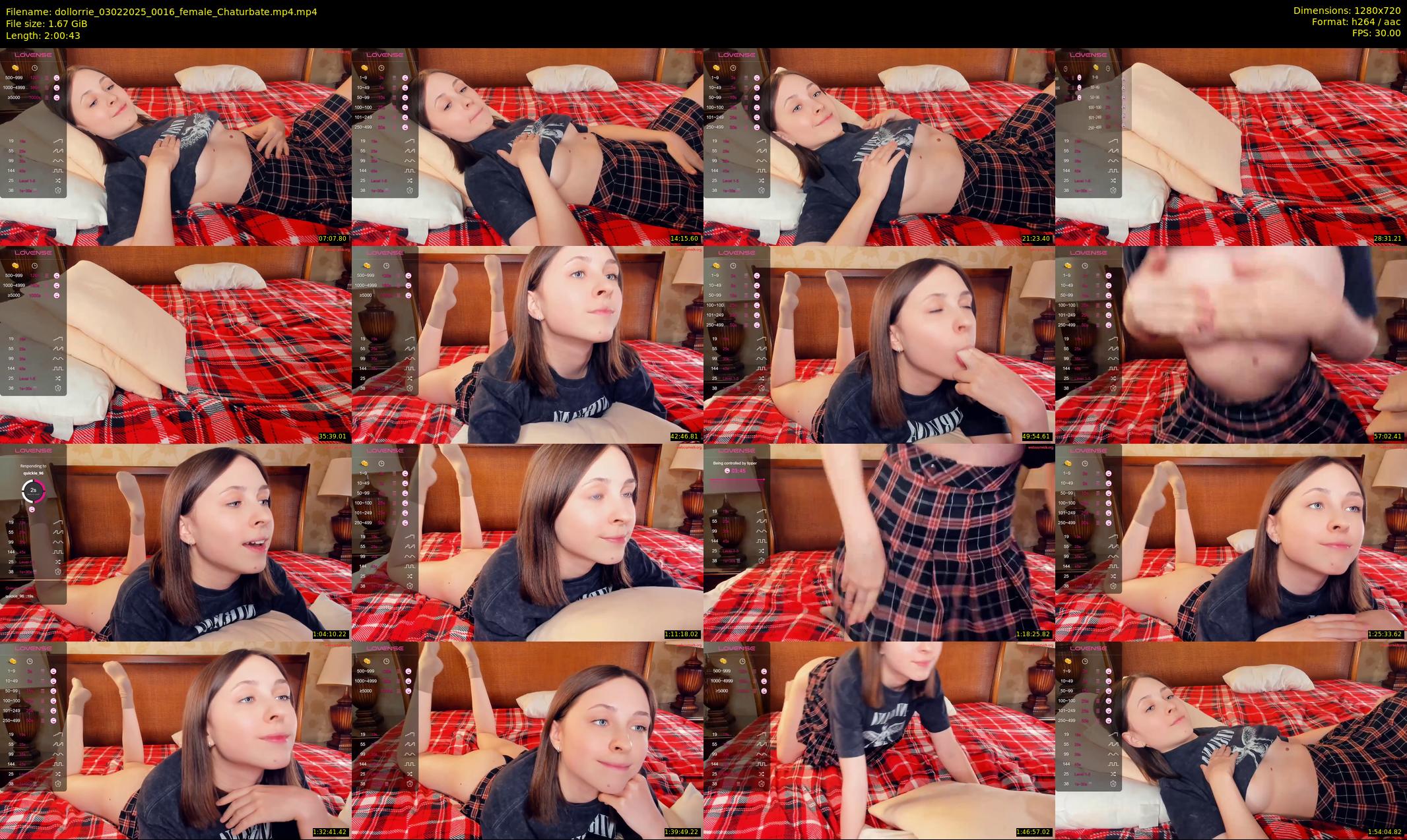 dollorrie — 121 minute Chaturbate couple cam show recording, 720p, Feb 3, 2025