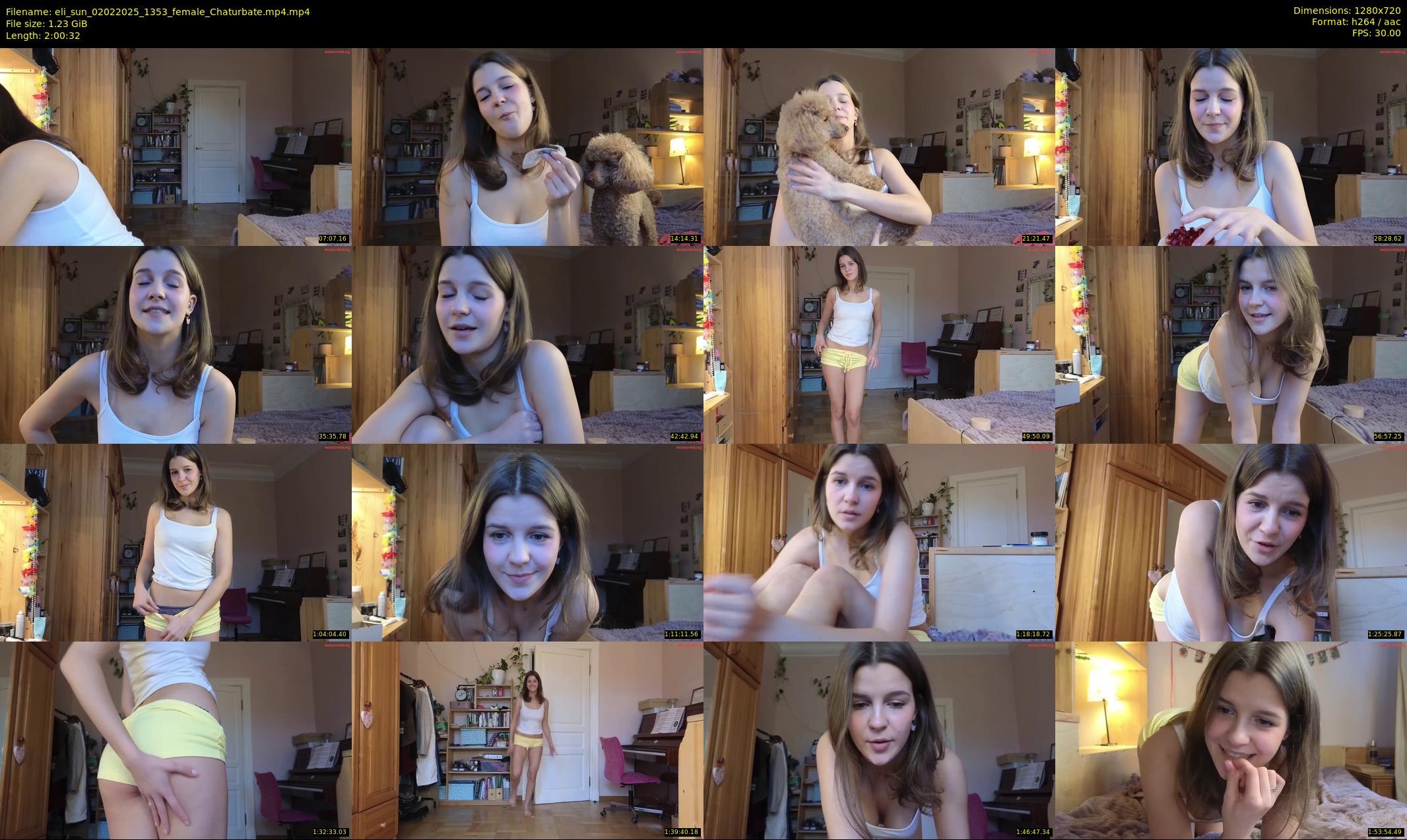eli_sun — 121 minute Chaturbate female cam show recording, 720p, Feb 2, 2025
