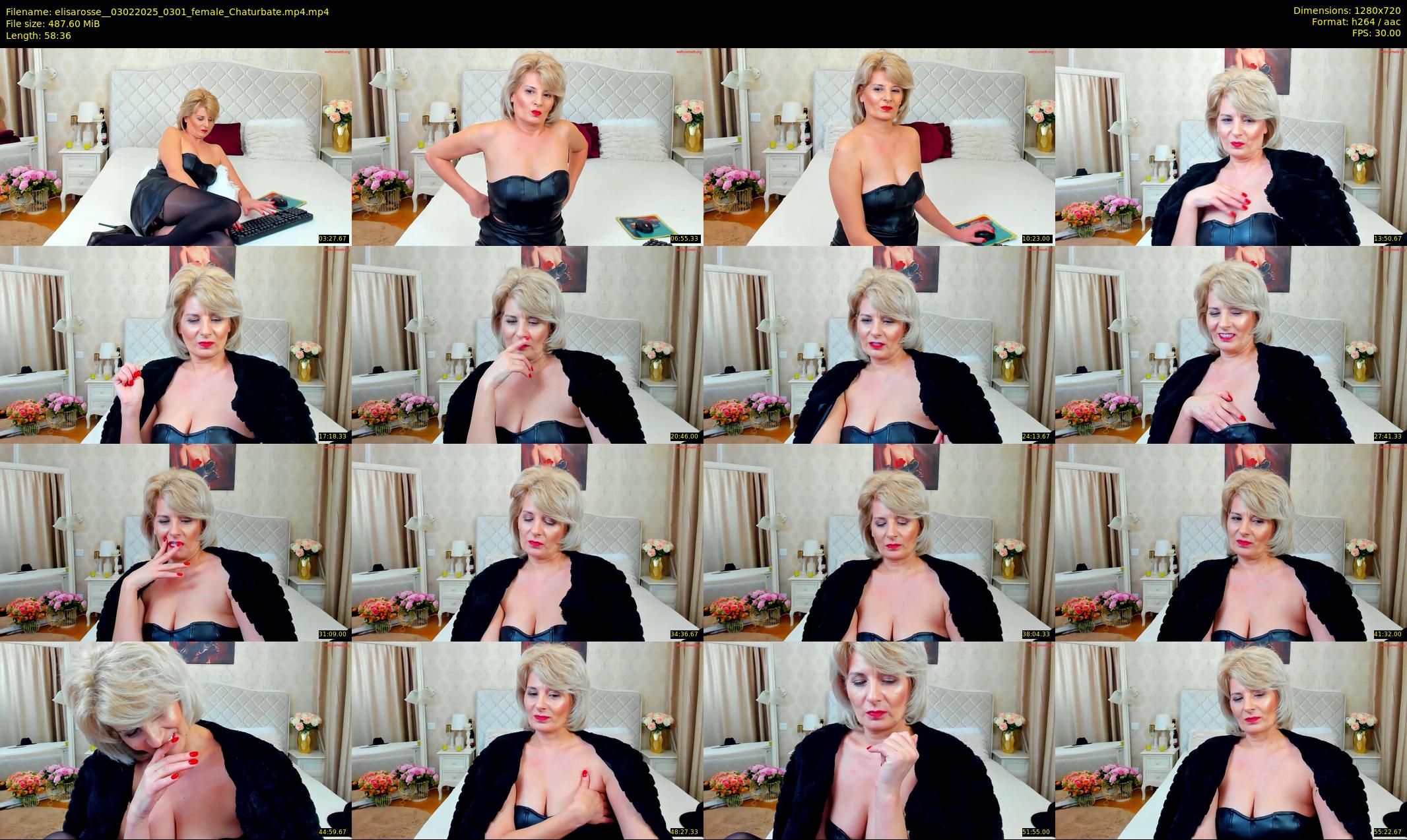 elisarosse_ — 59 minute Chaturbate female cam show recording, 720p, Feb 3, 2025