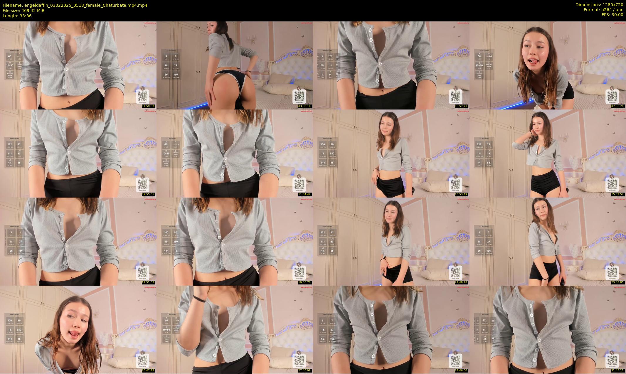 engeldaffin — 34 minute Chaturbate female cam show recording, 720p, Feb 3, 2025