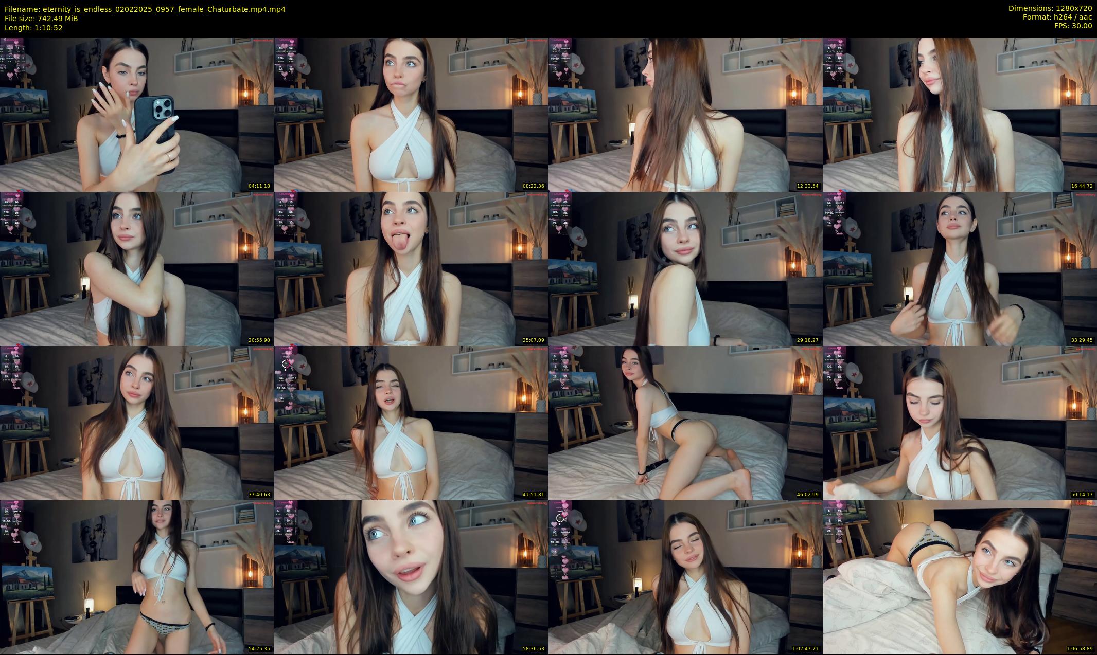 eternity_is_endless — 71 minute Chaturbate female cam show recording, 720p, Feb 2, 2025