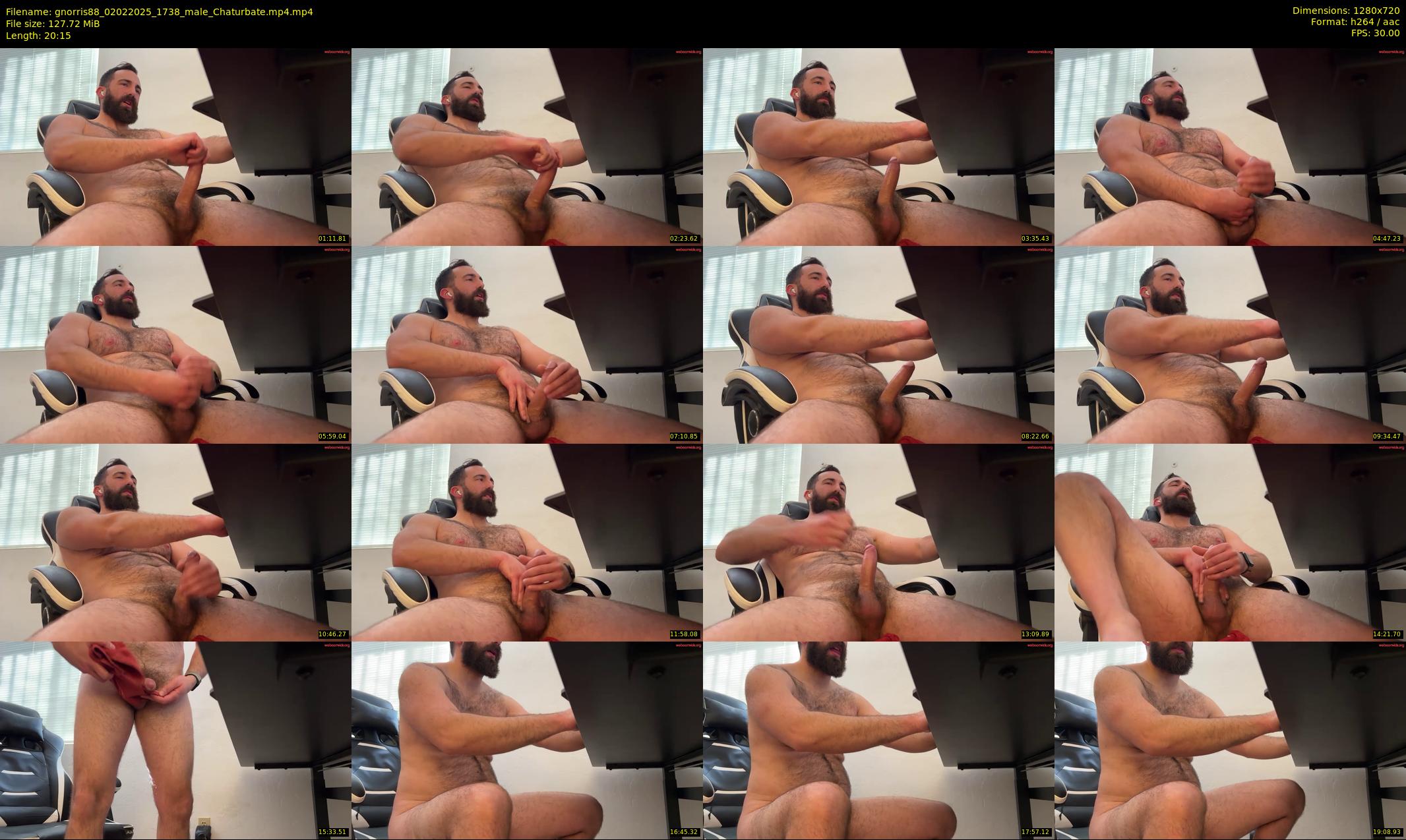 gnorris88 — 21 minute Chaturbate male cam show recording, 720p, Feb 2, 2025