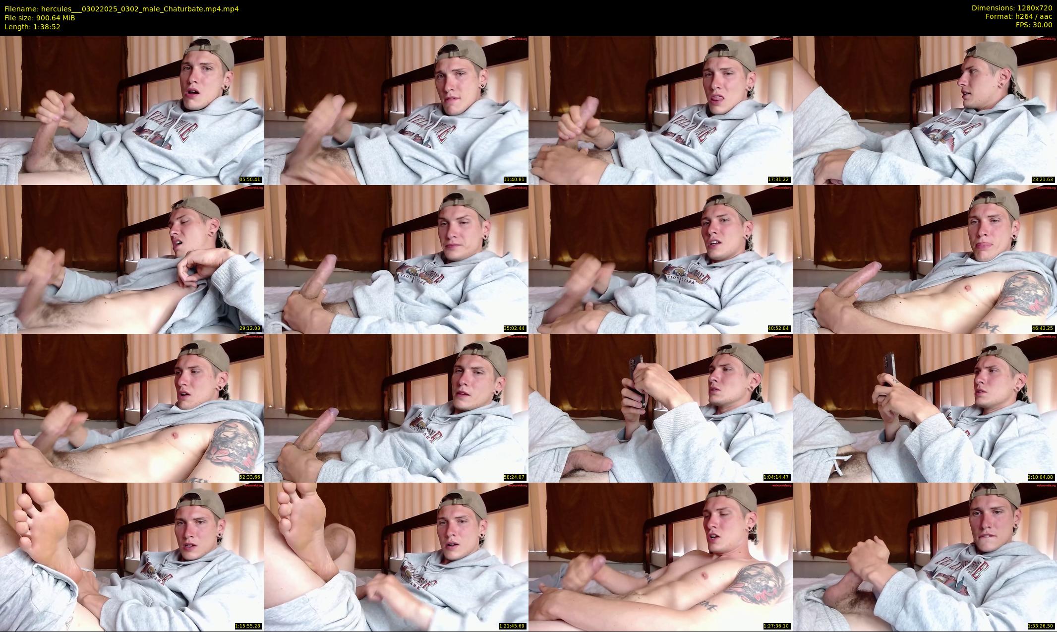 hercules__ — 99 minute Chaturbate male cam show recording, 720p, Feb 3, 2025