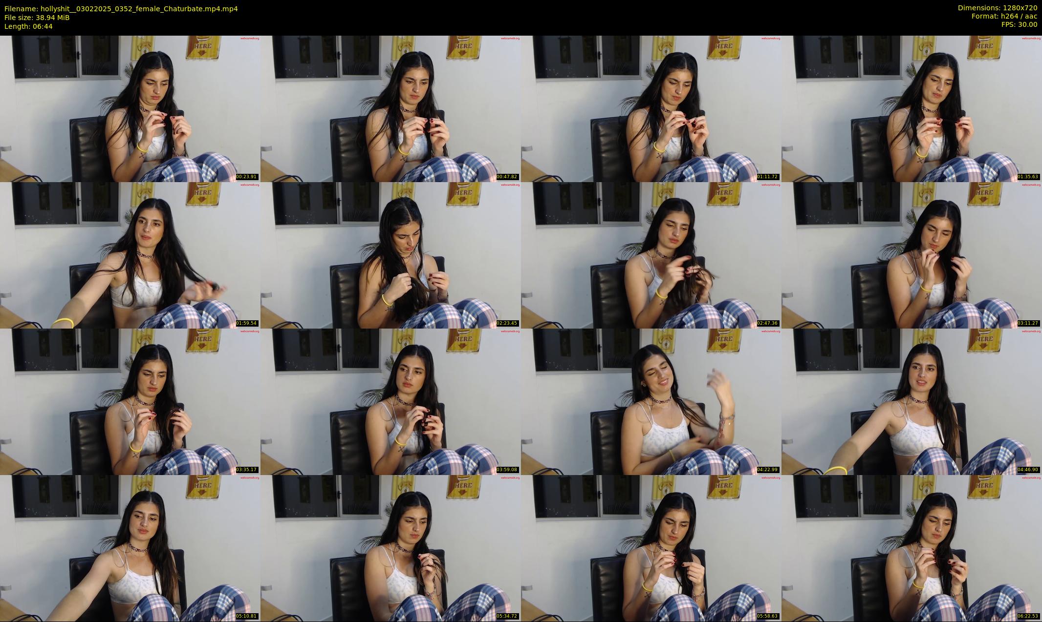 hollyshit_ — 7 minute Chaturbate female cam show recording, 720p, Feb 3, 2025