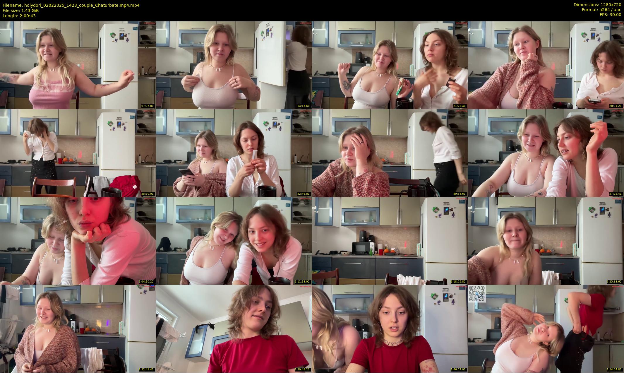 holydori — 121 minute Chaturbate female cam show recording, 720p, Feb 2, 2025