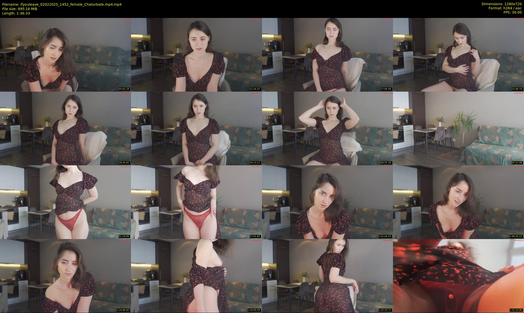 ifyouleave — 97 minute Chaturbate female cam show recording, 720p, Feb 2, 2025