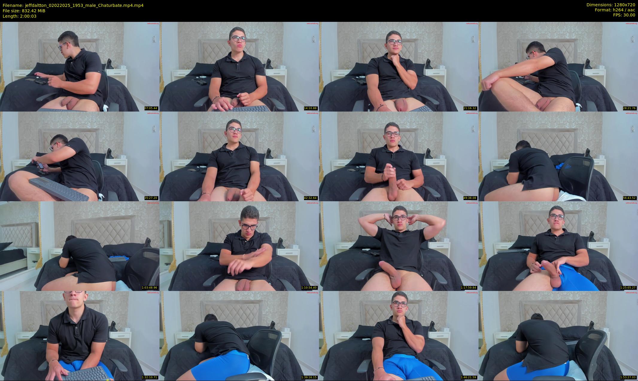 jeffdaltton — 121 minute Chaturbate male cam show recording, 720p, Feb 2, 2025