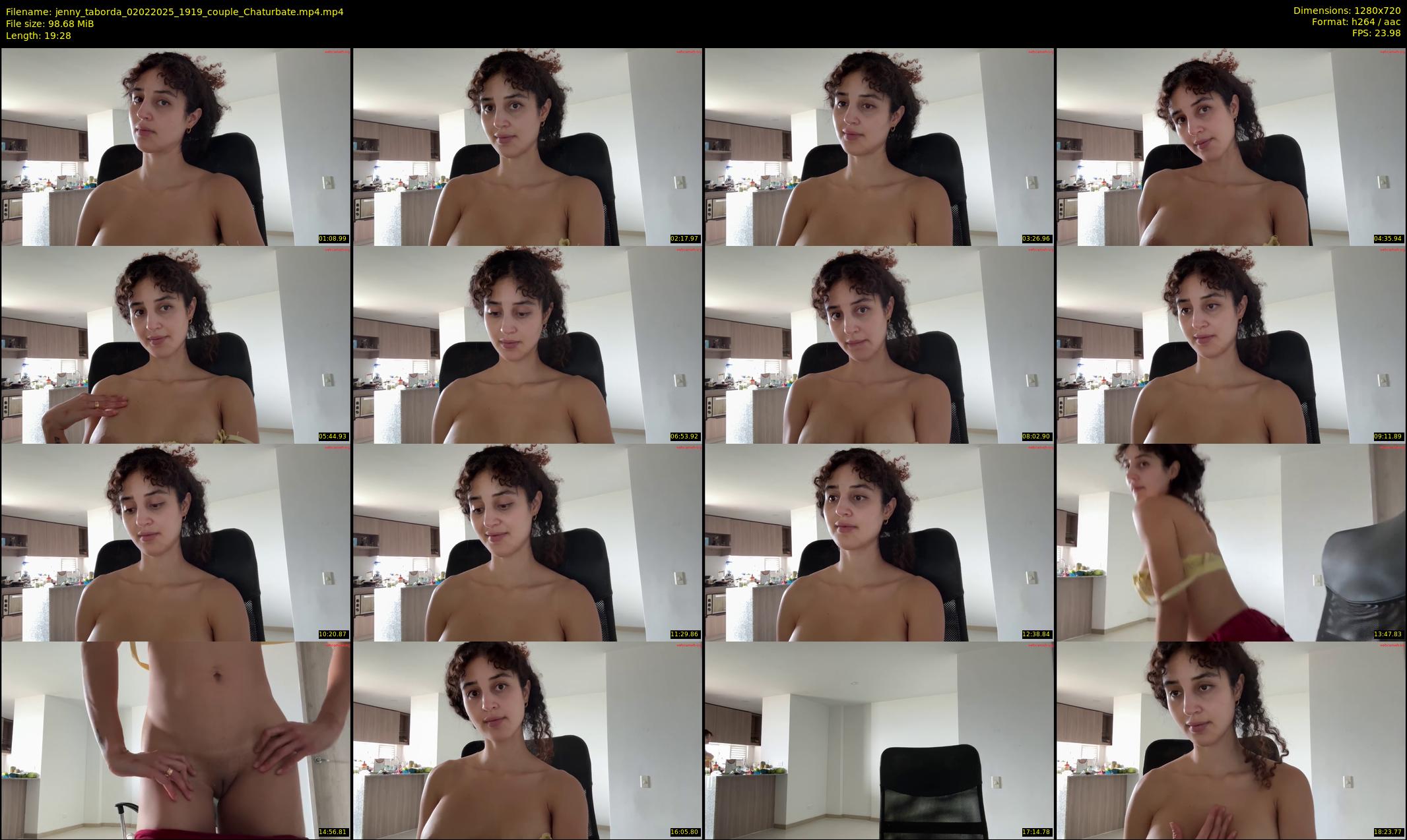 jenny_taborda — 20 minute Chaturbate female cam show recording, 720p, Feb 2, 2025
