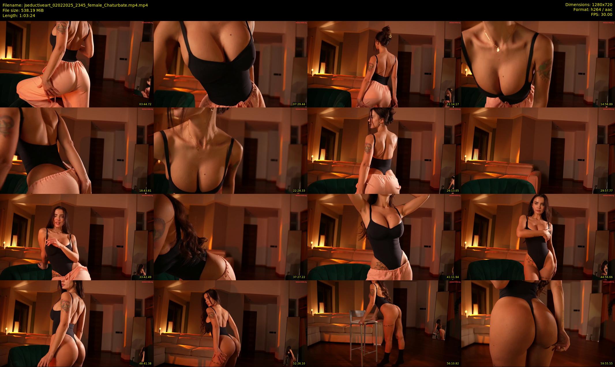 jseductiveart — 64 minute Chaturbate female cam show recording, 720p, Feb 2, 2025