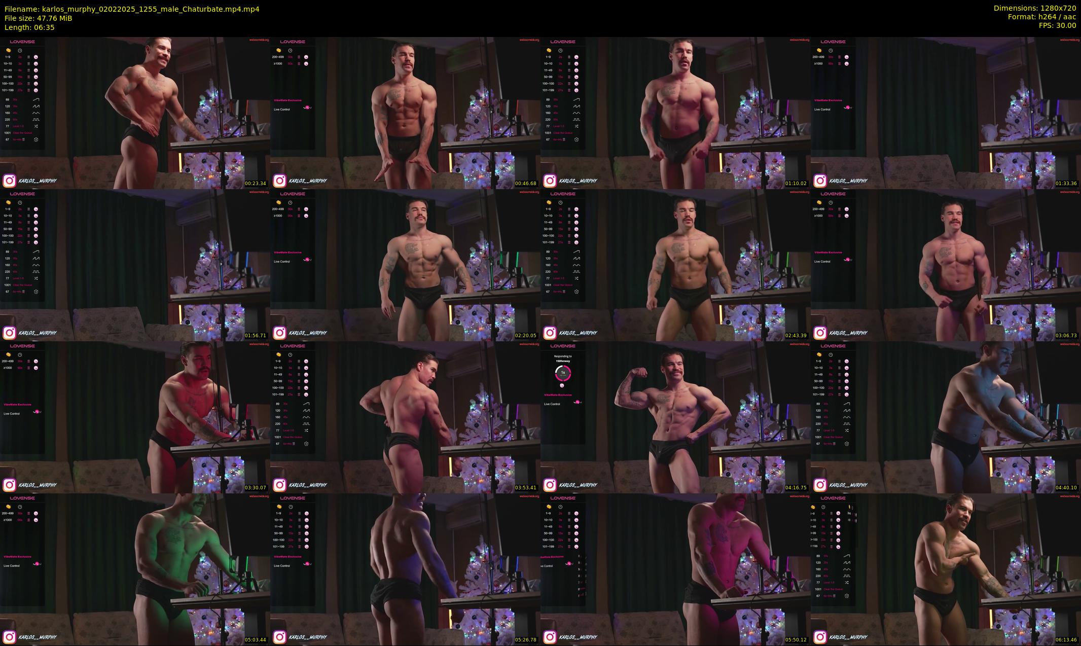 karlos_murphy — 7 minute Chaturbate male cam show recording, 720p, Feb 2, 2025
