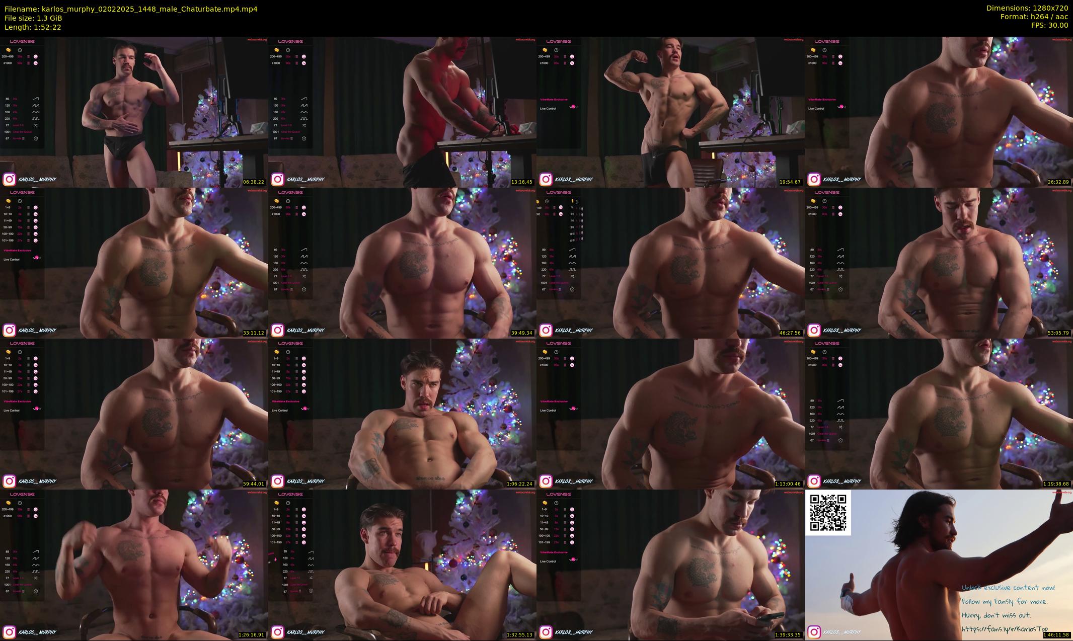 karlos_murphy — 113 minute Chaturbate male cam show recording, 720p, Feb 2, 2025
