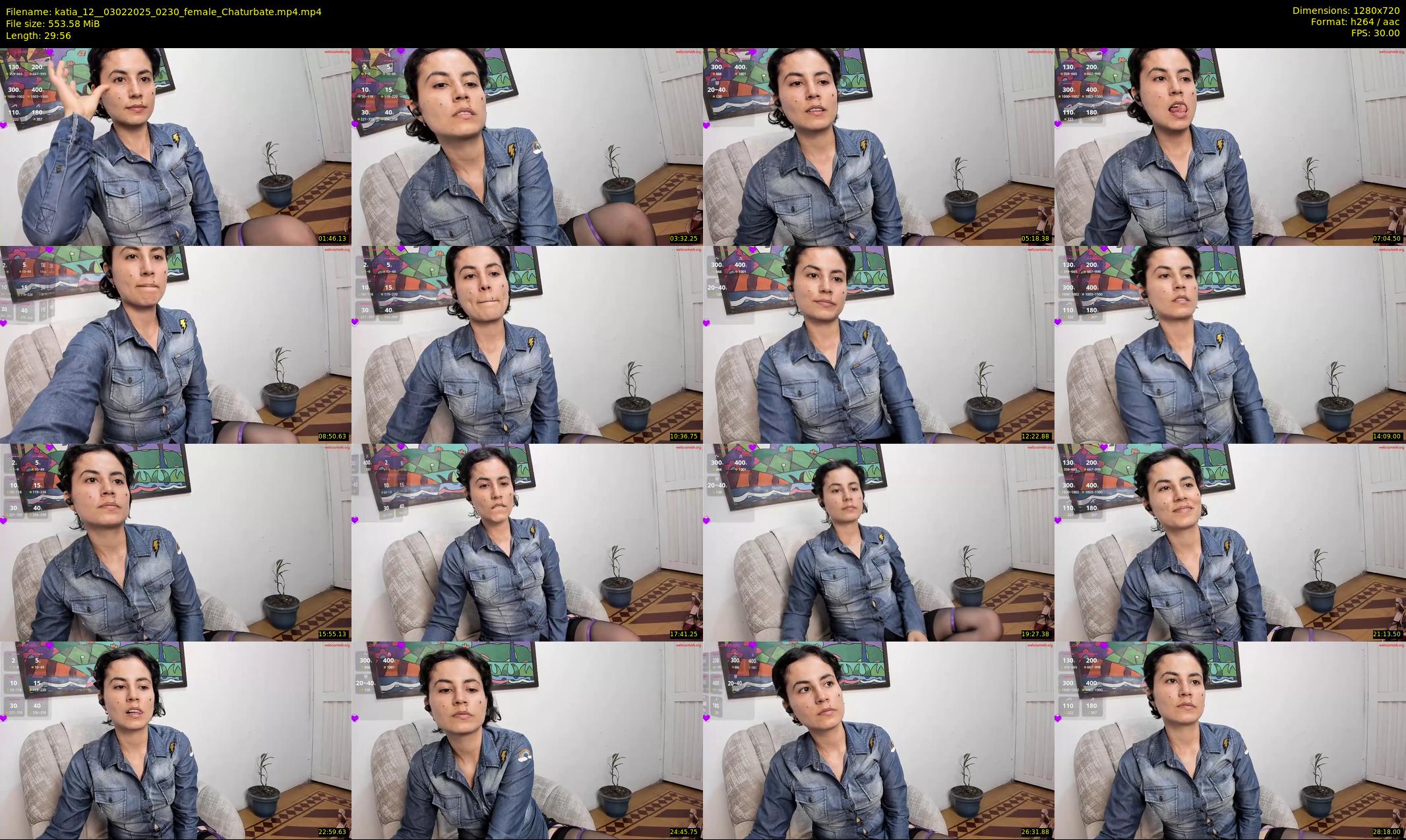 katia_12_ — 30 minute Chaturbate female cam show recording, 720p, Feb 3, 2025