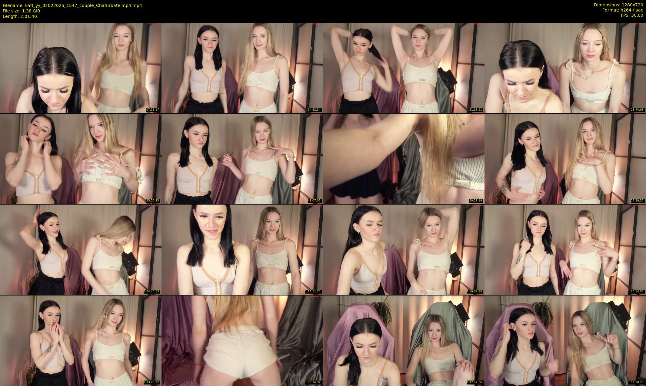 katt_yy — 122 minute Chaturbate female cam show recording, 720p, Feb 2, 2025