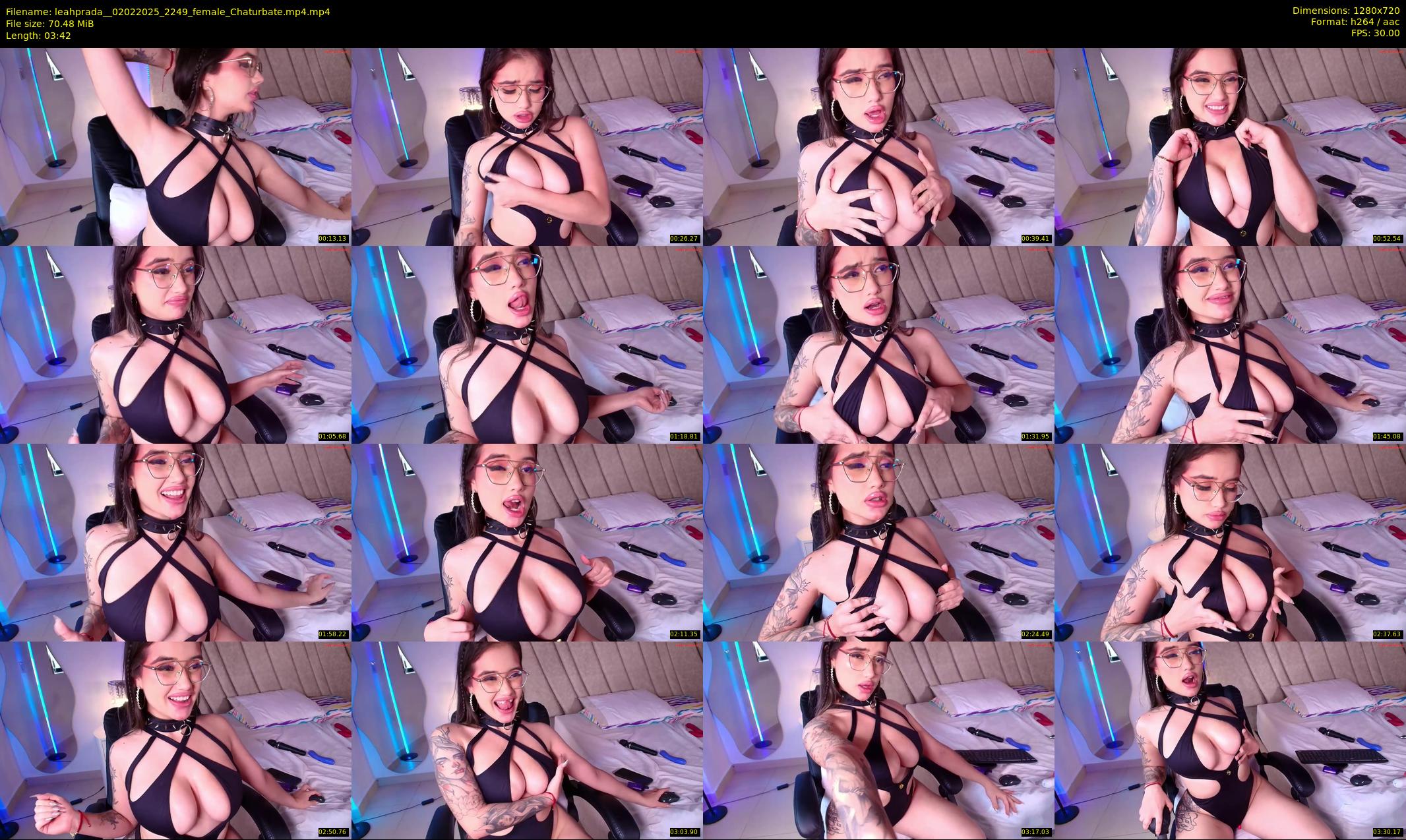 leahprada_ — 4 minute Chaturbate female cam show recording, 720p, Feb 2, 2025