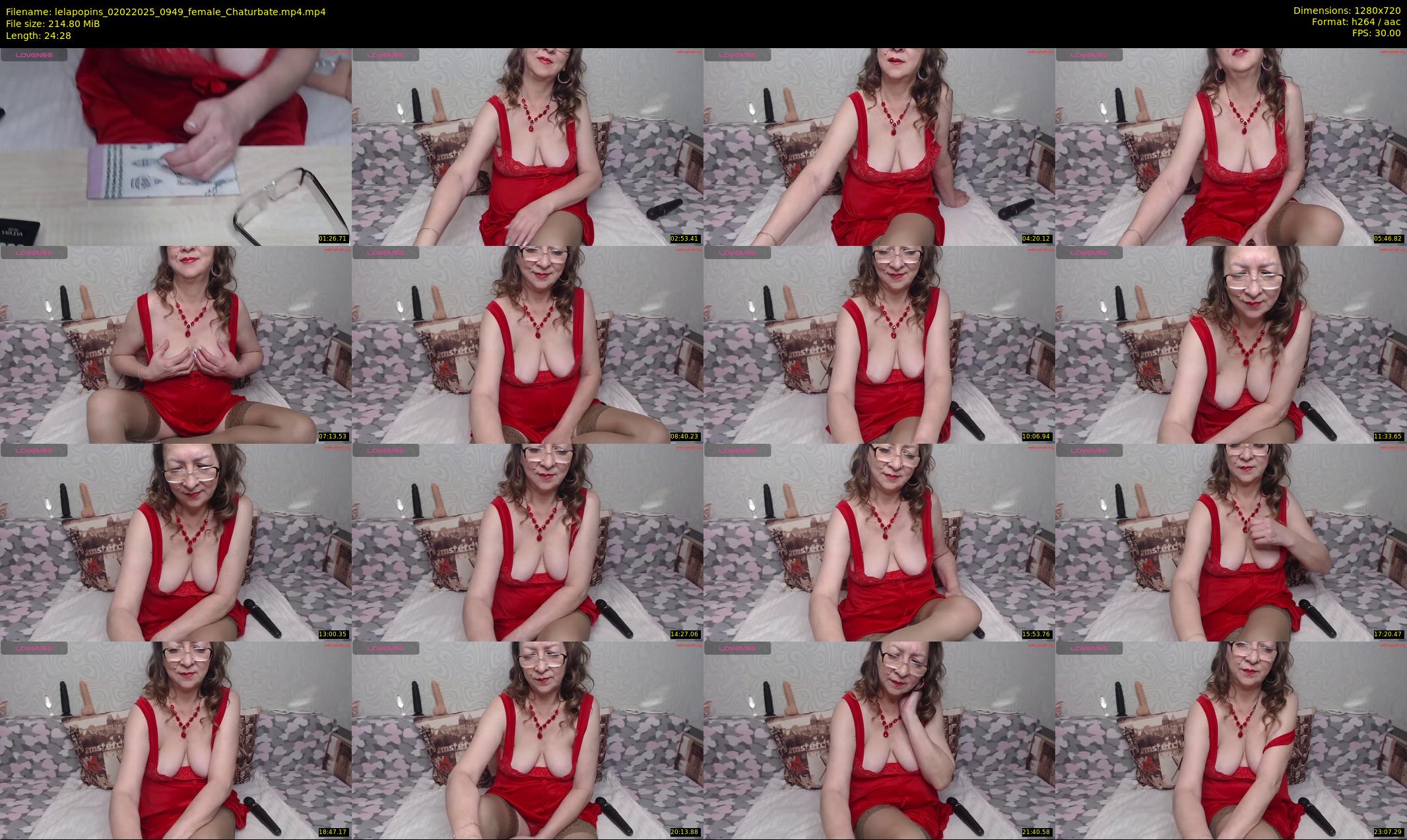 lelapopins — 25 minute Chaturbate female cam show recording, 720p, Feb 2, 2025