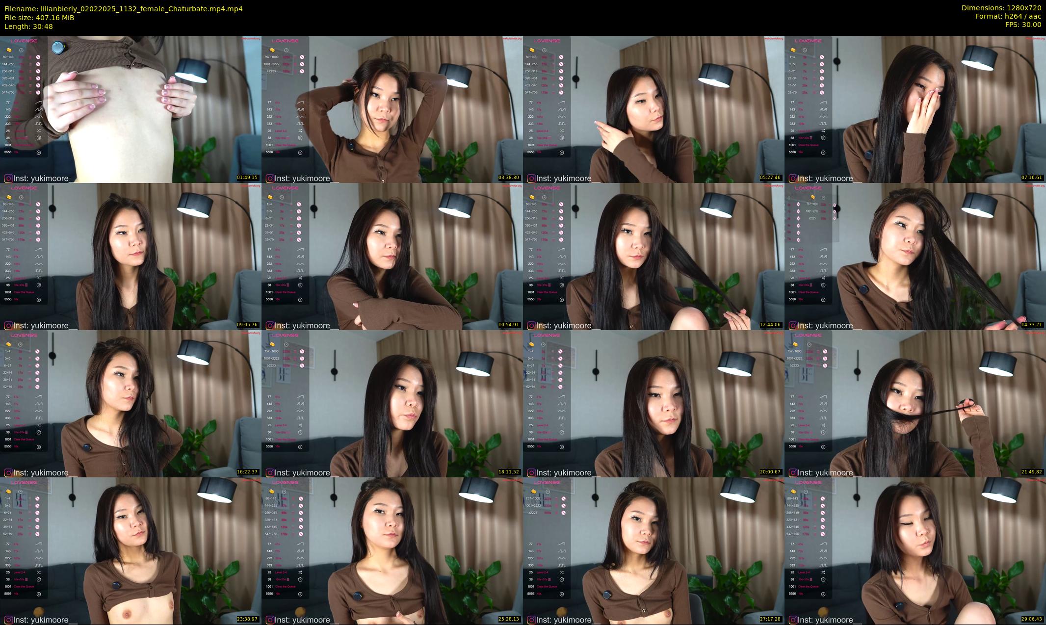 lilianbierly — 31 minute Chaturbate female cam show recording, 720p, Feb 2, 2025