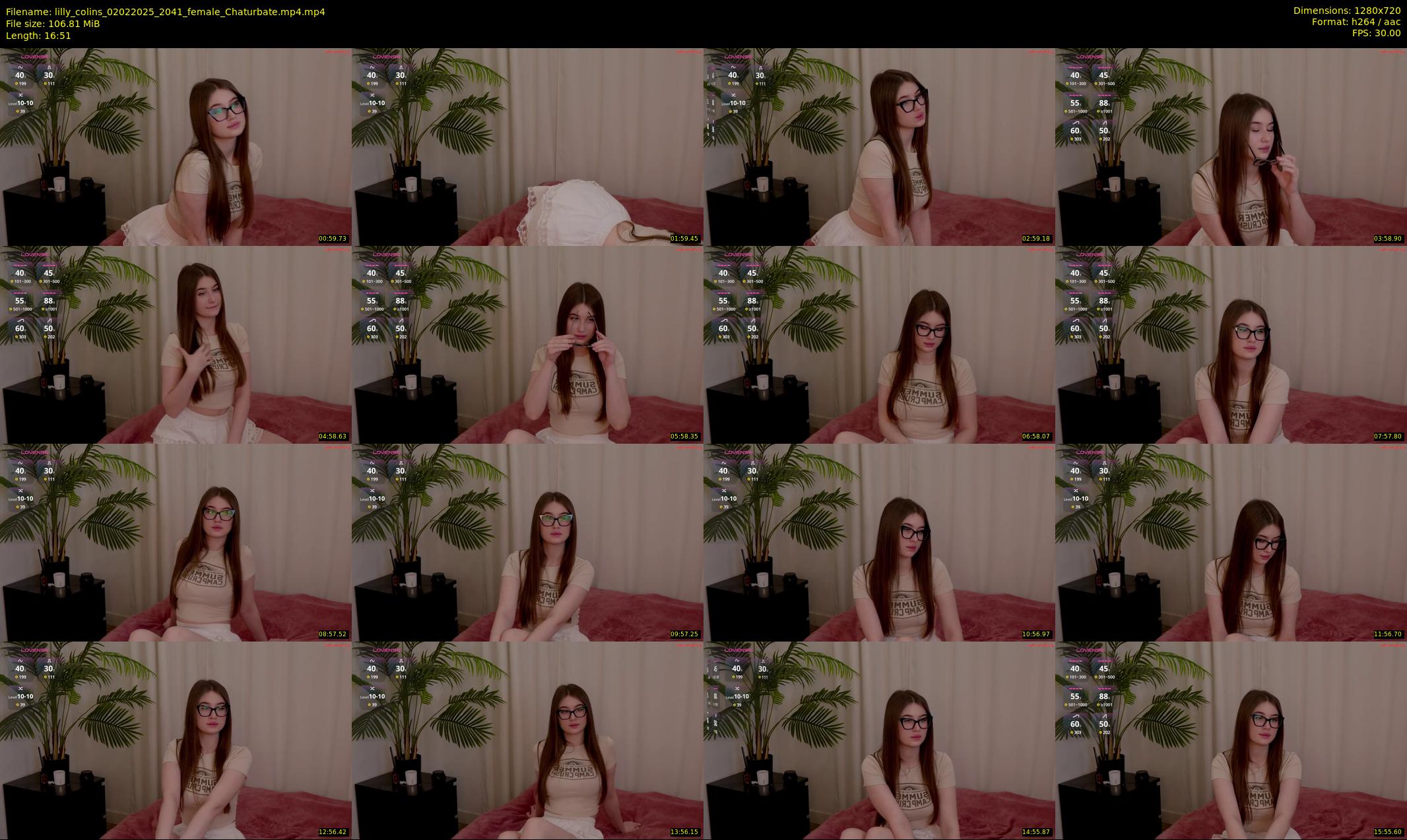 lilly_colins — 17 minute Chaturbate female cam show recording, 720p, Feb 2, 2025