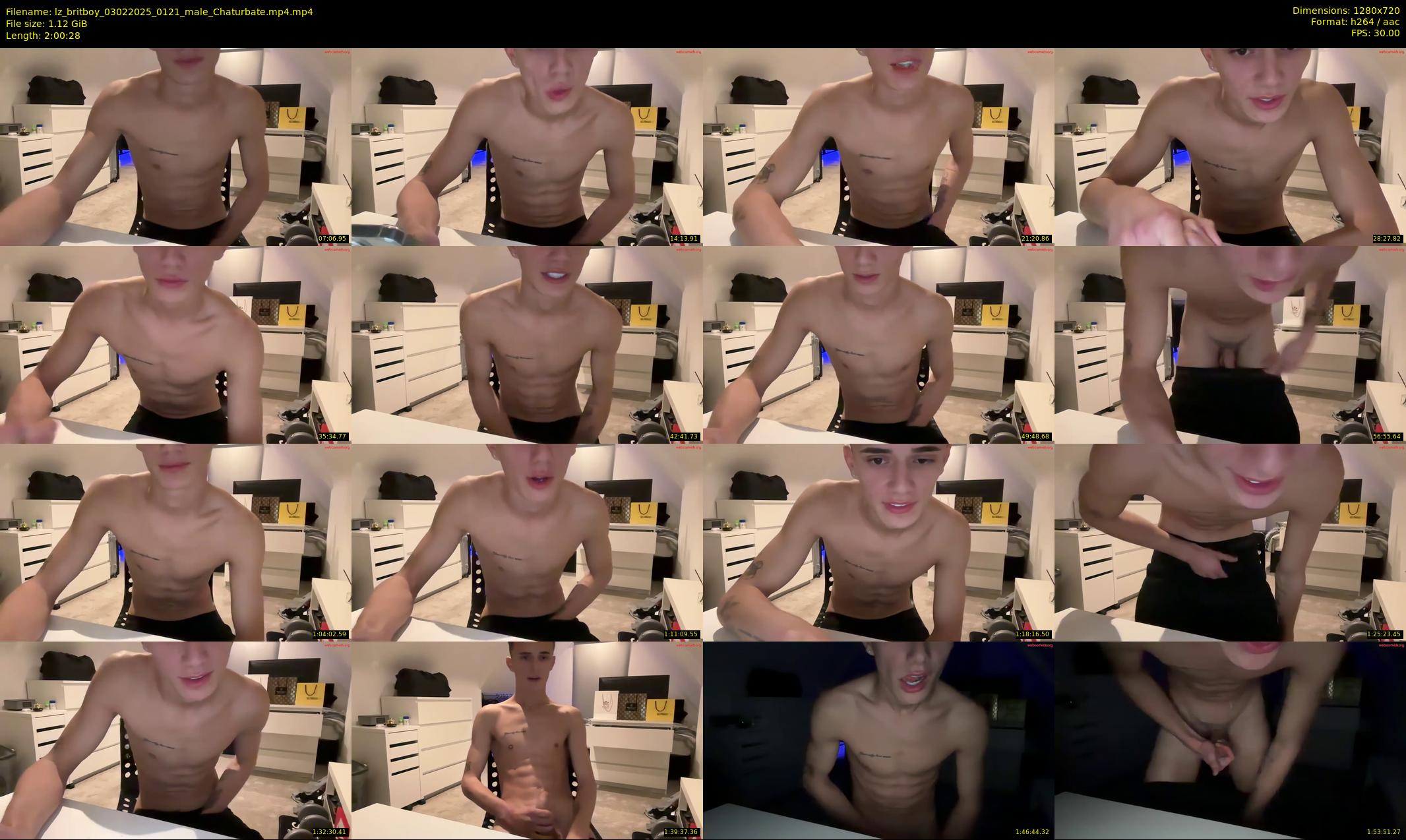 lz_britboy — 121 minute Chaturbate male cam show recording, 720p, Feb 3, 2025