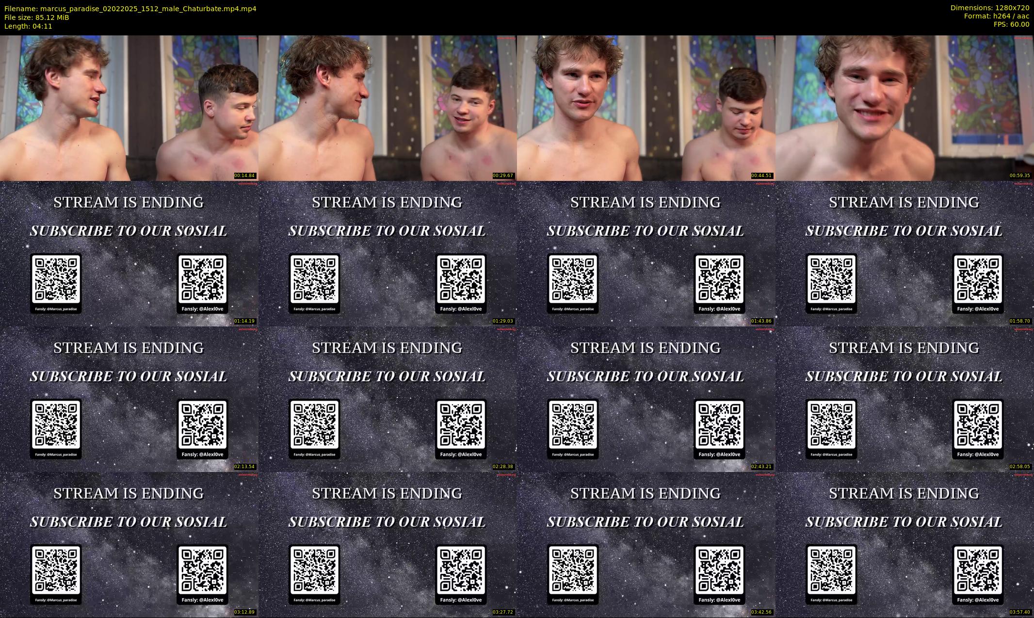 marcus_paradise — 5 minute Chaturbate male cam show recording, 720p, Feb 2, 2025